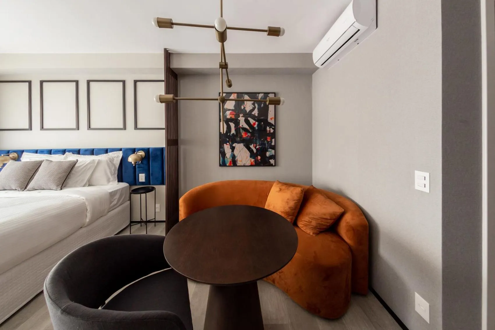 Bed in Charlie On The Parc Ibirapuera Hotel