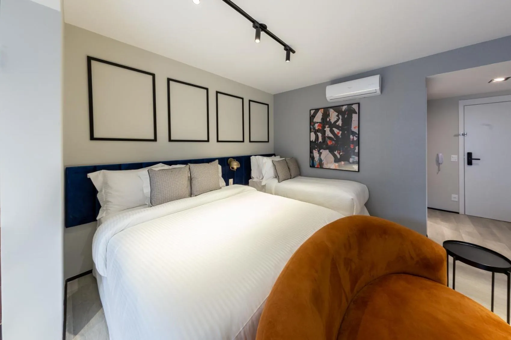 Bed in Charlie On The Parc Ibirapuera Hotel