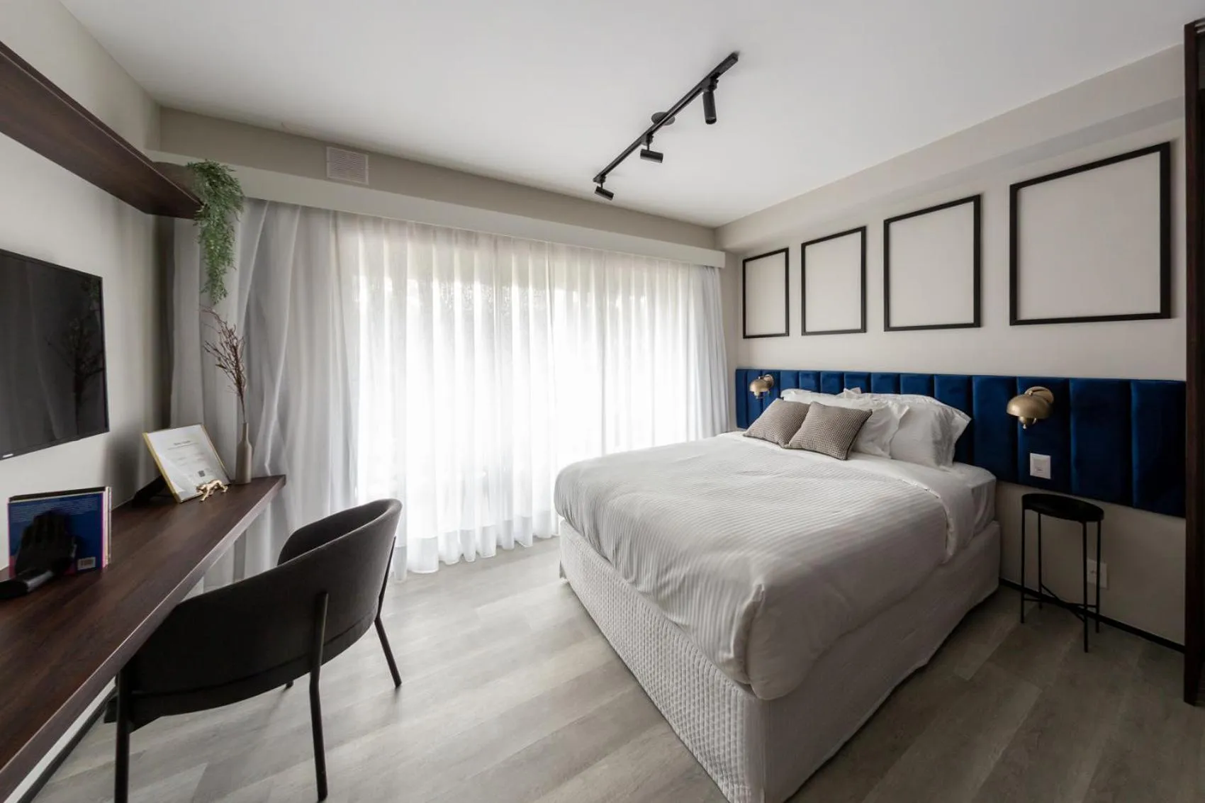 Bed in Charlie On The Parc Ibirapuera Hotel