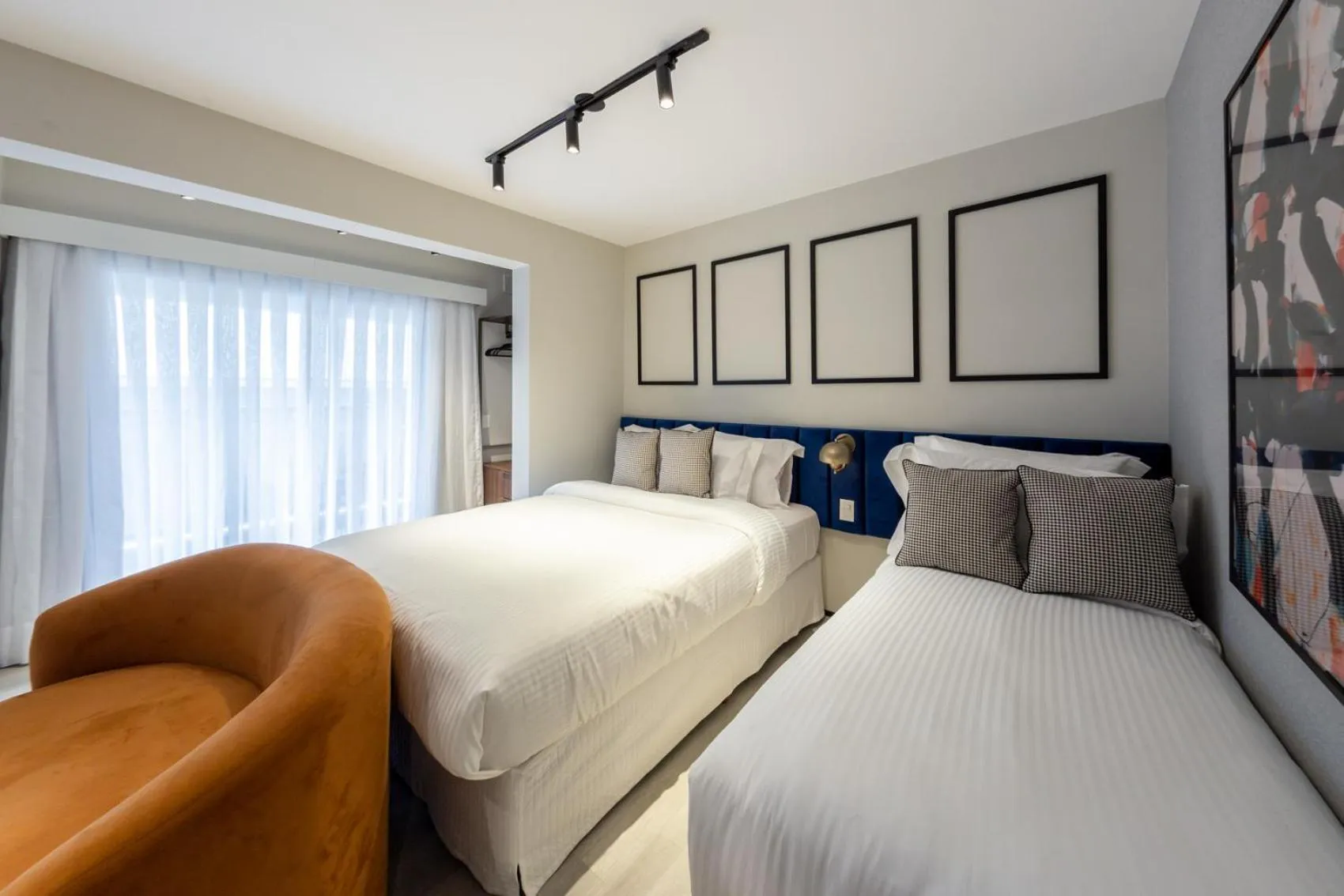 Bed in Charlie On The Parc Ibirapuera Hotel