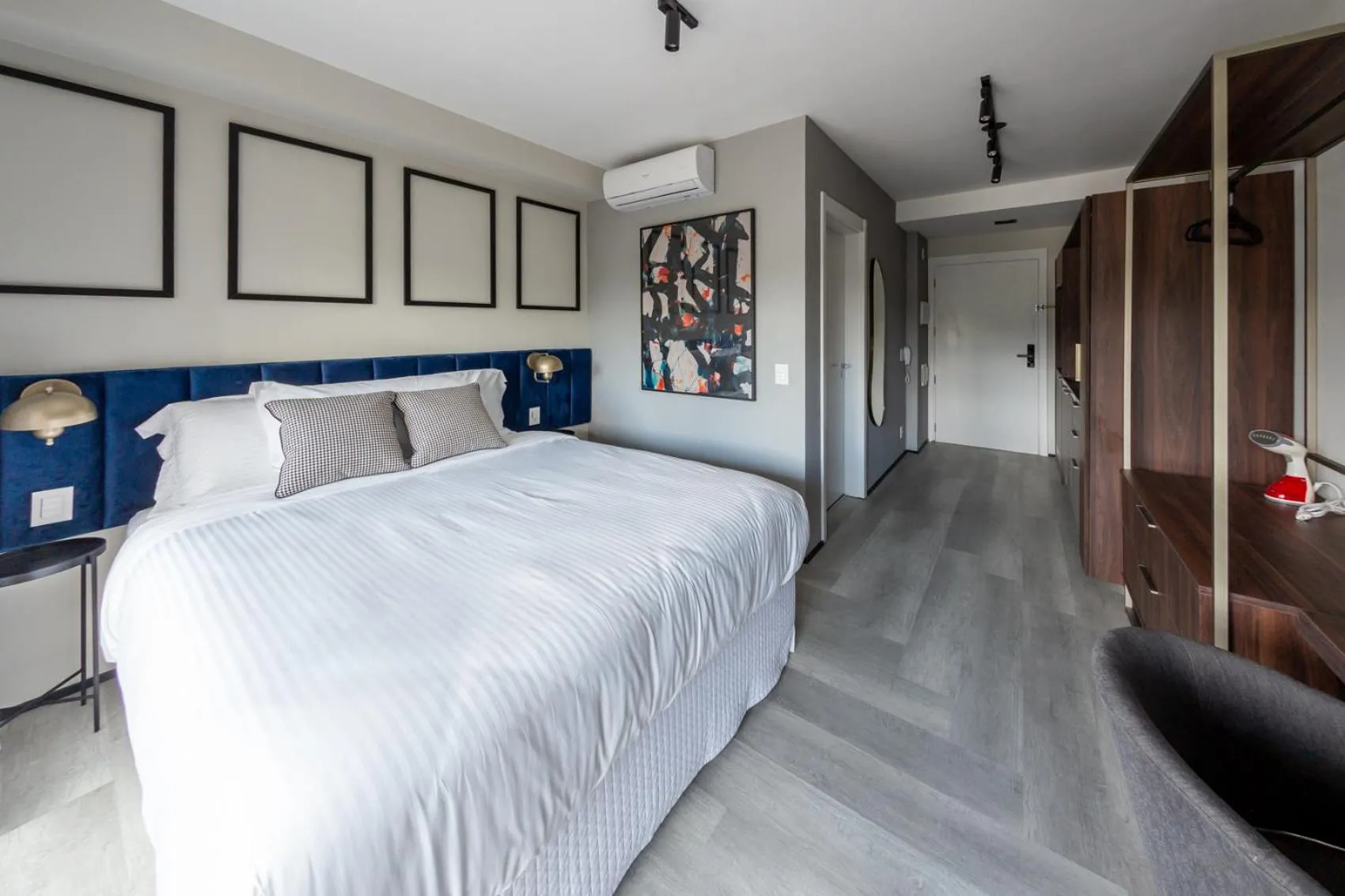 Bed in Charlie On The Parc Ibirapuera Hotel