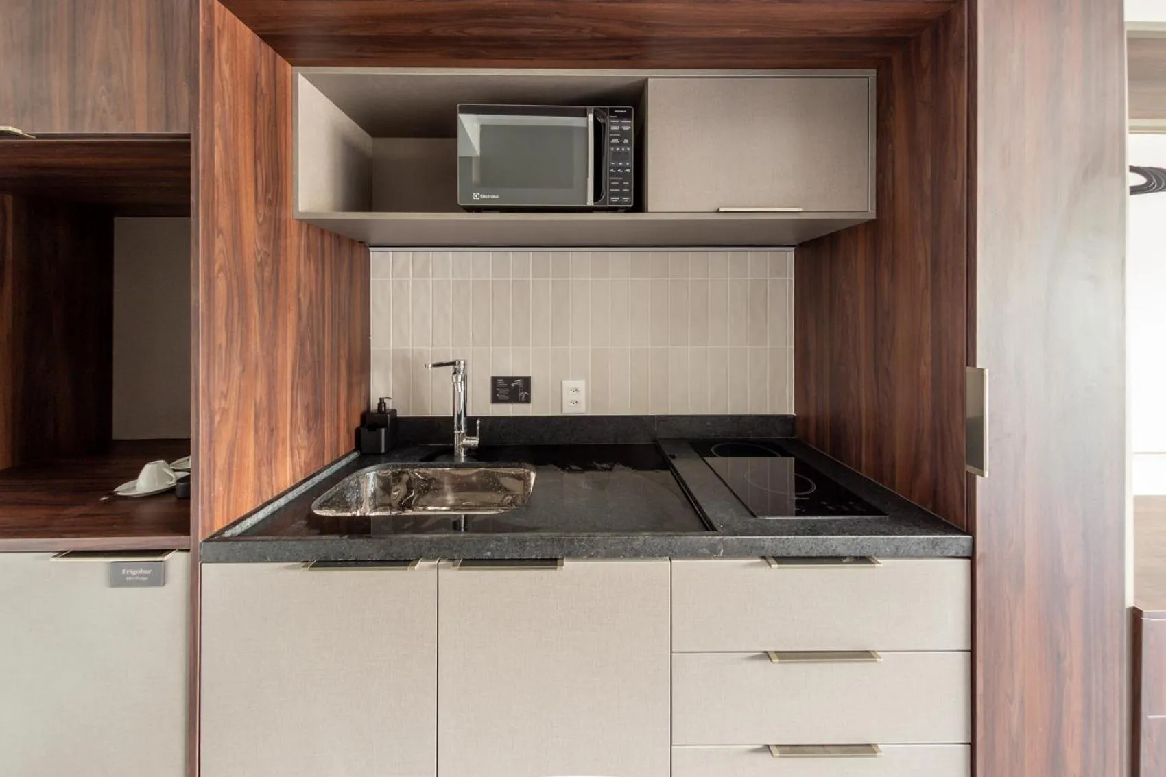 Kitchen or kitchenette in Charlie On The Parc Ibirapuera Hotel