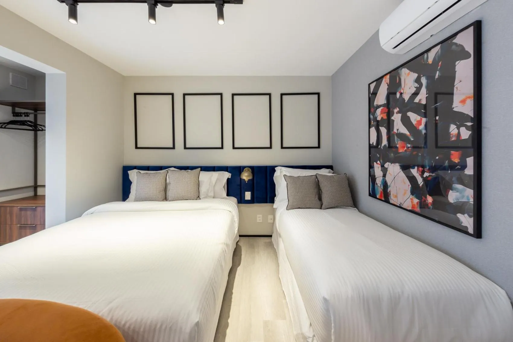 Bed in Charlie On The Parc Ibirapuera Hotel