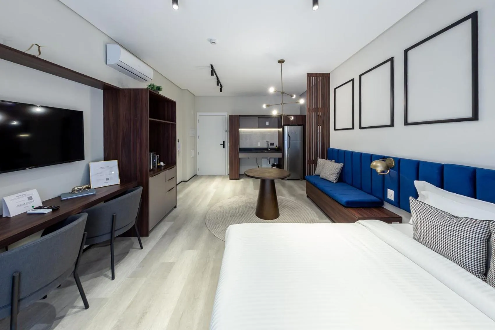 Bed in Charlie On The Parc Ibirapuera Hotel