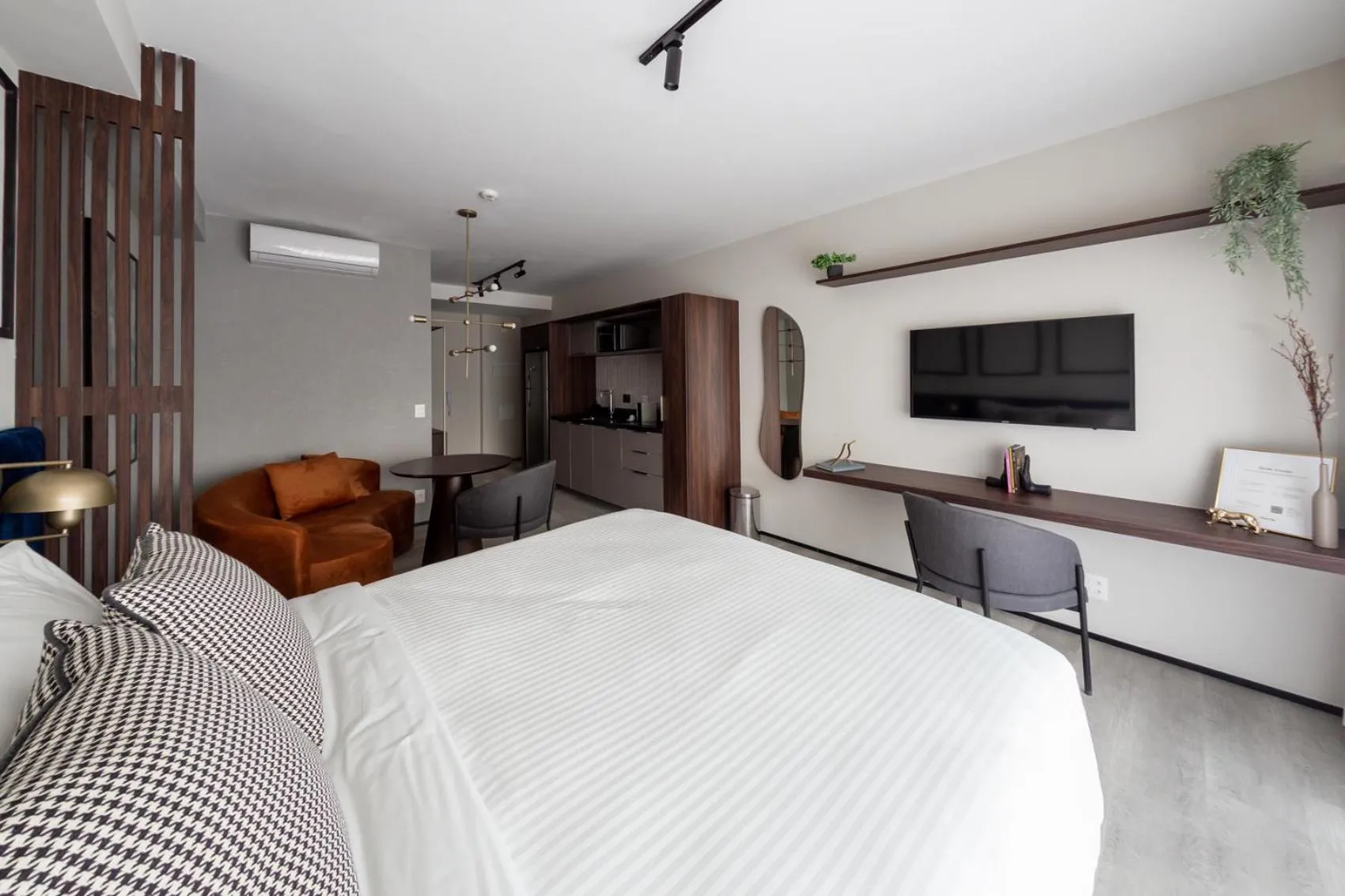 Bed in Charlie On The Parc Ibirapuera Hotel