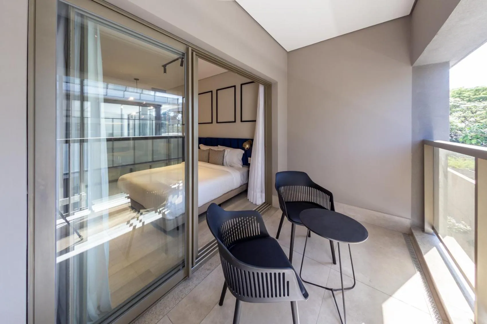 Balcony/Terrace in Charlie On The Parc Ibirapuera Hotel