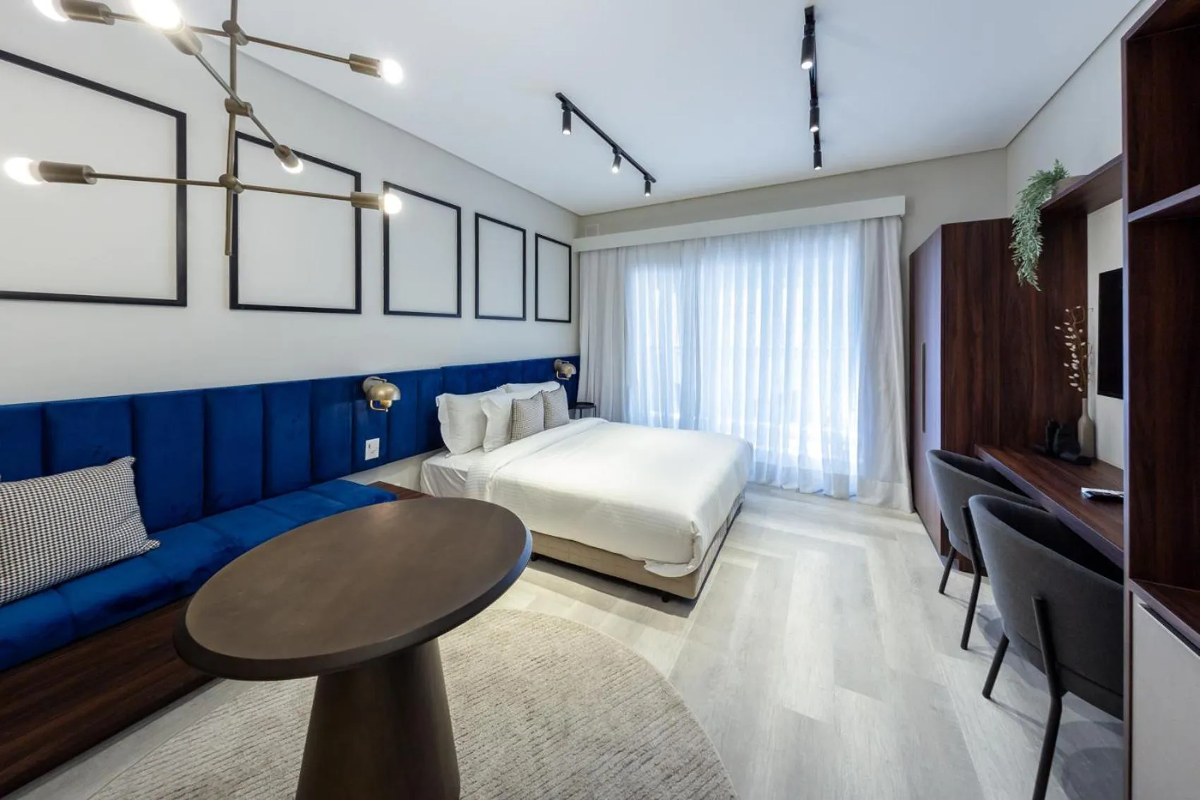 Bed in Charlie On The Parc Ibirapuera Hotel