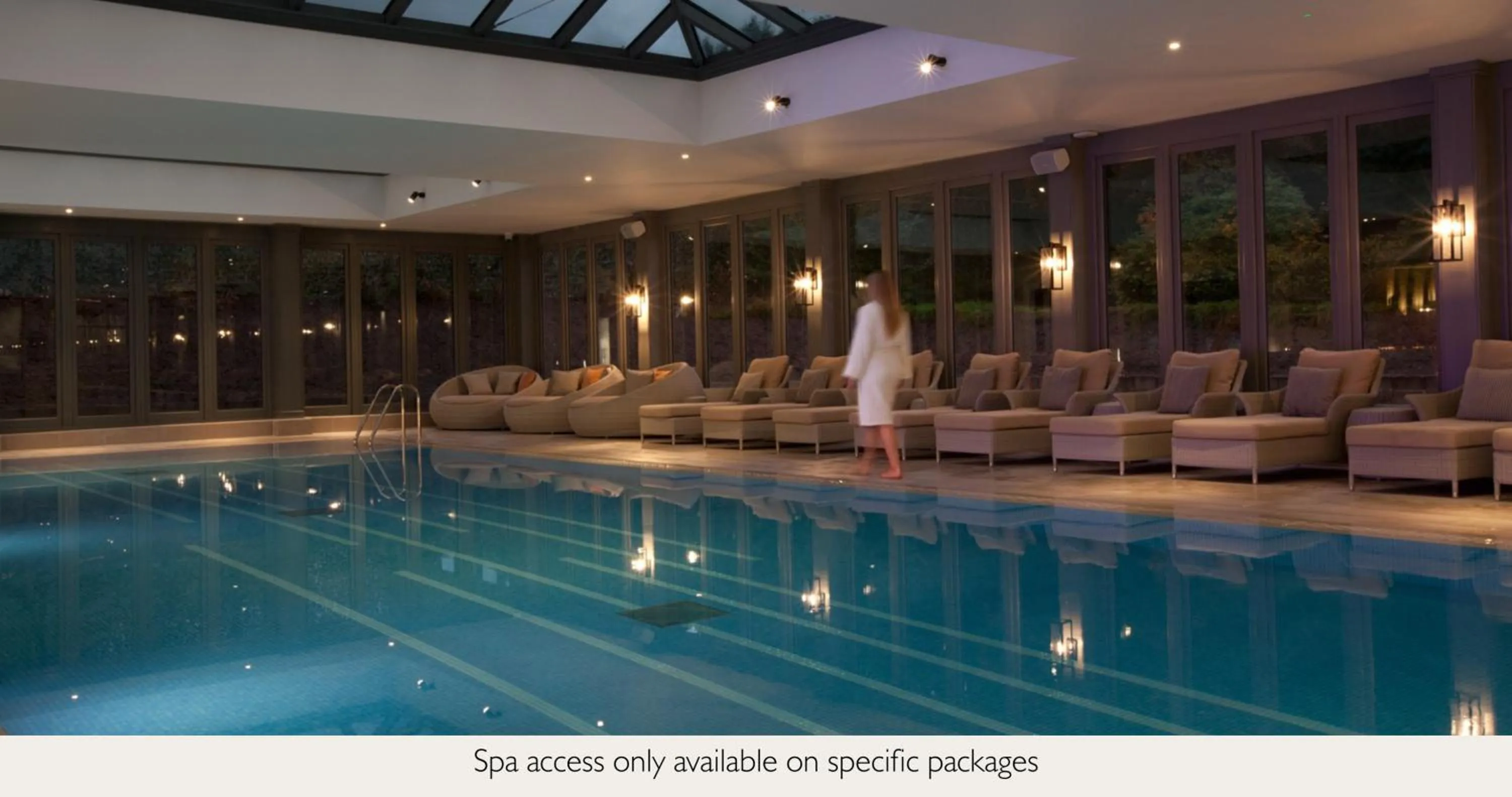 Swimming pool in Mottram Hall