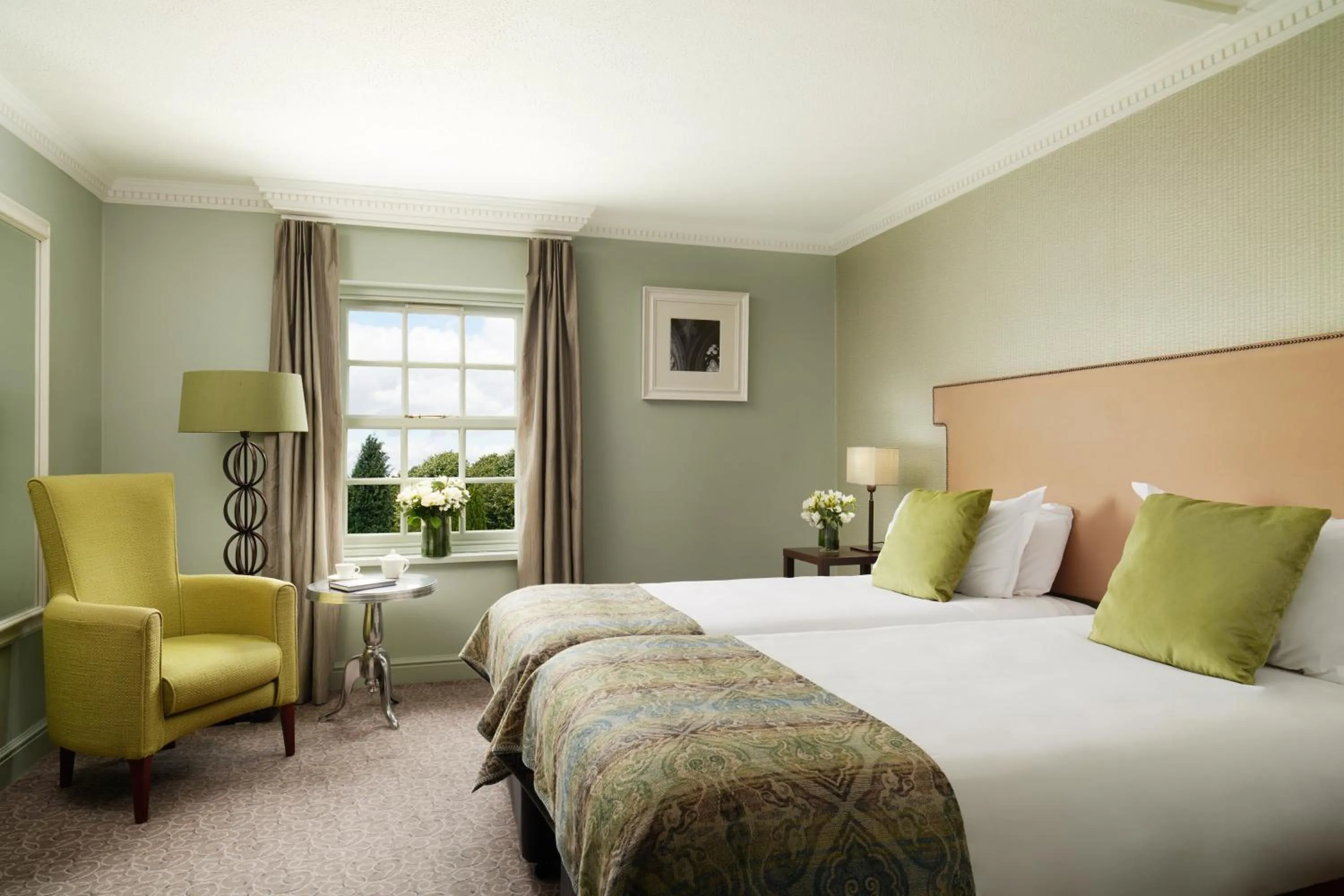 Standard Twin Room in Mottram Hall