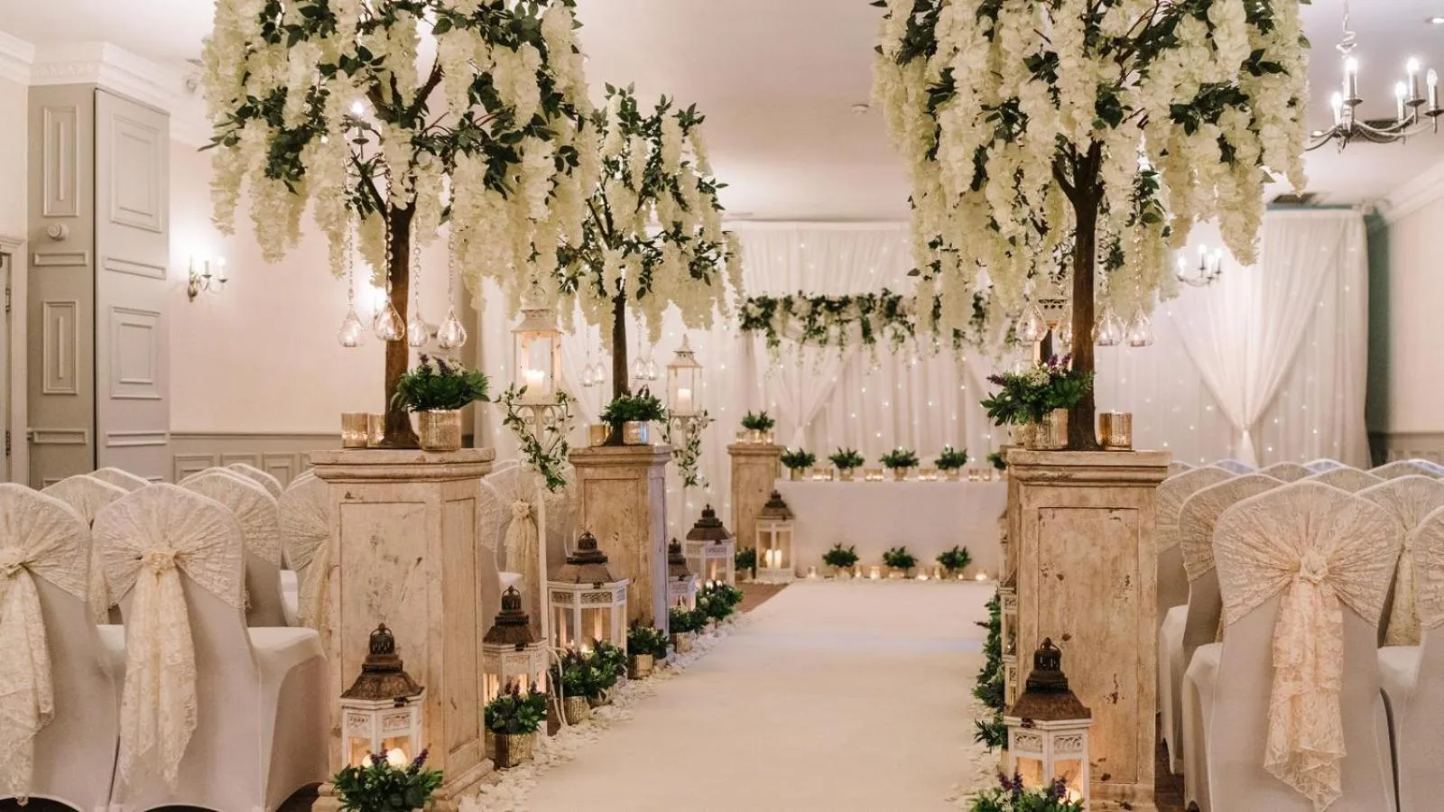 wedding in Mottram Hall