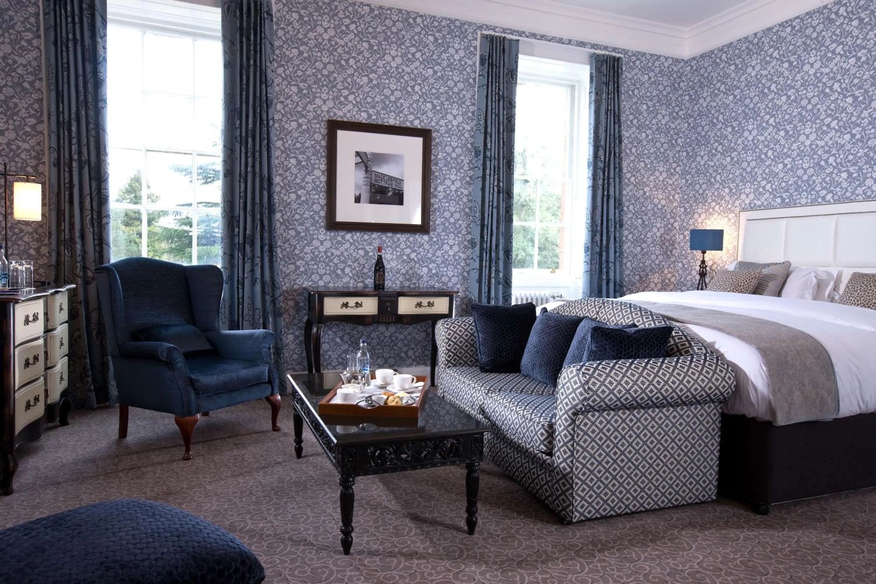 Luxe Room King or Twin Room in Mottram Hall