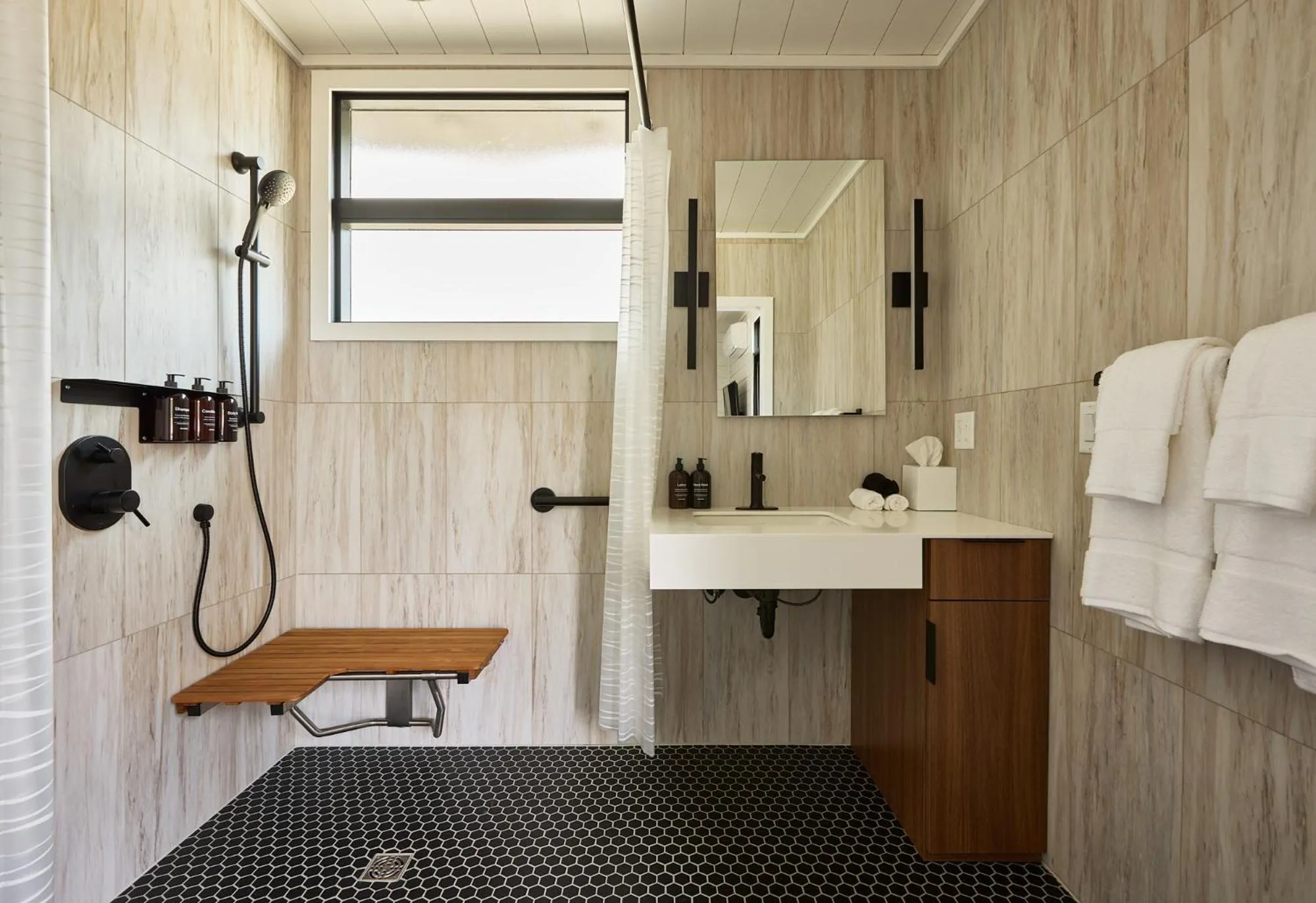 Bathroom in AutoCamp Sequoia