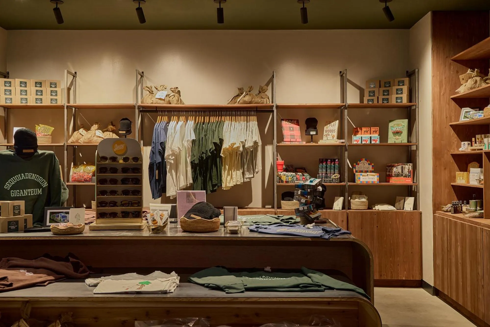 On-site shops in AutoCamp Sequoia