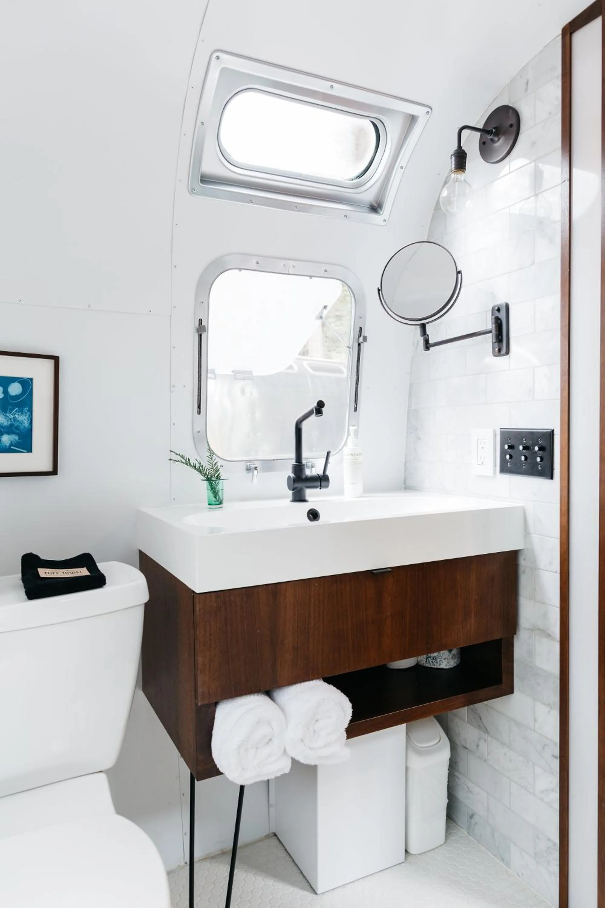 Bathroom in AutoCamp Sequoia