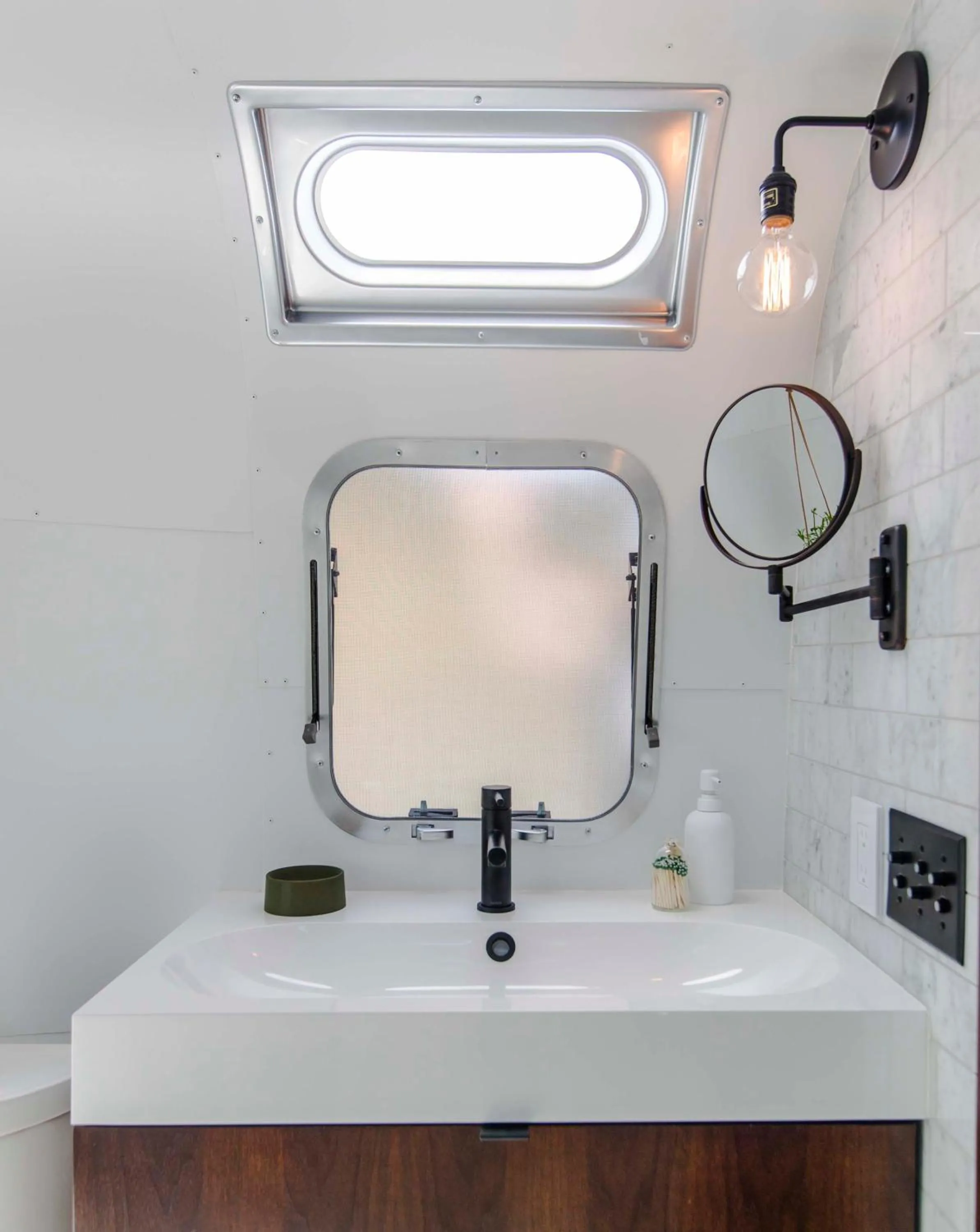 Bathroom in AutoCamp Sequoia