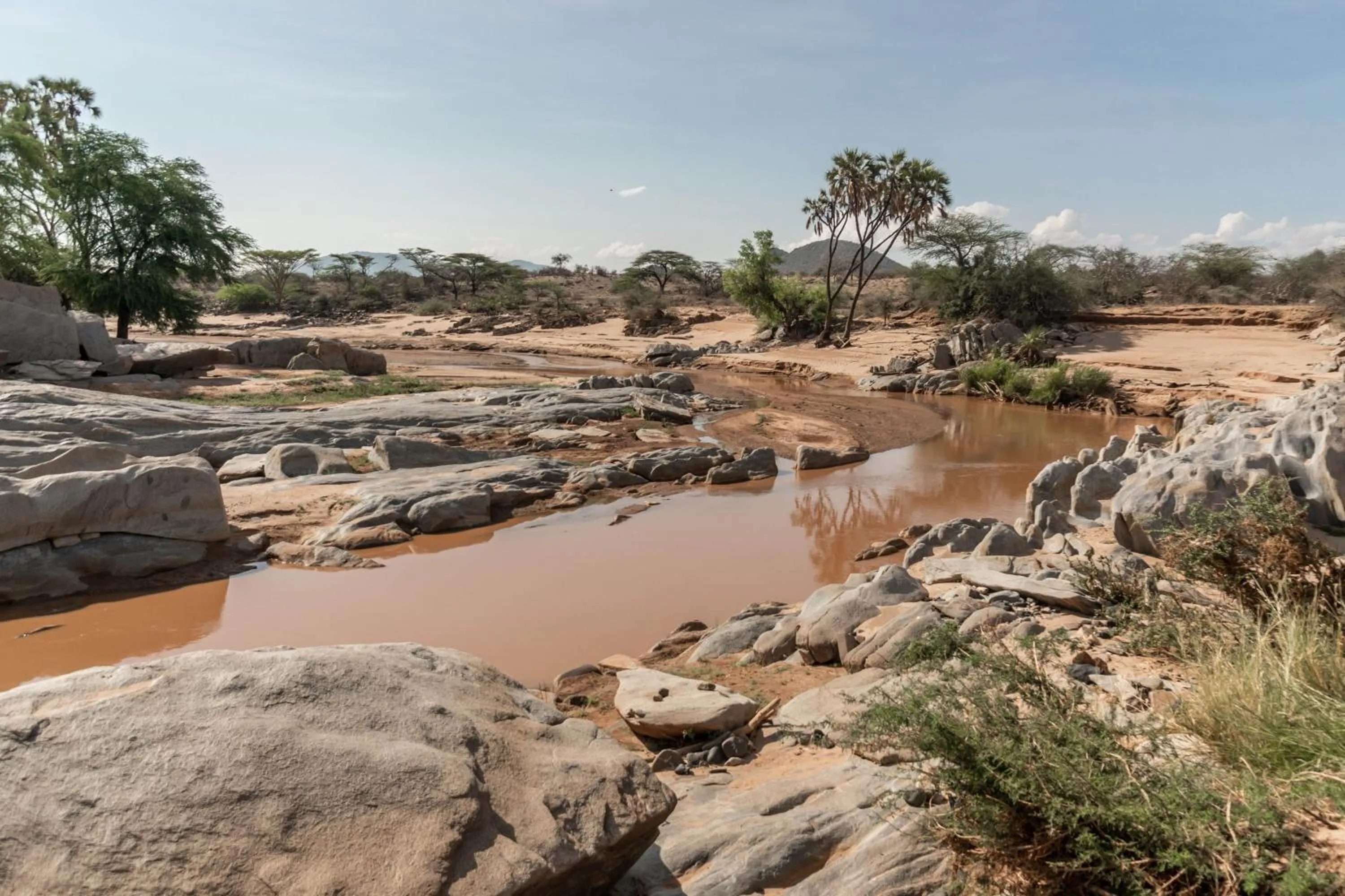 Natural landscape in Sarova Shaba Game Lodge