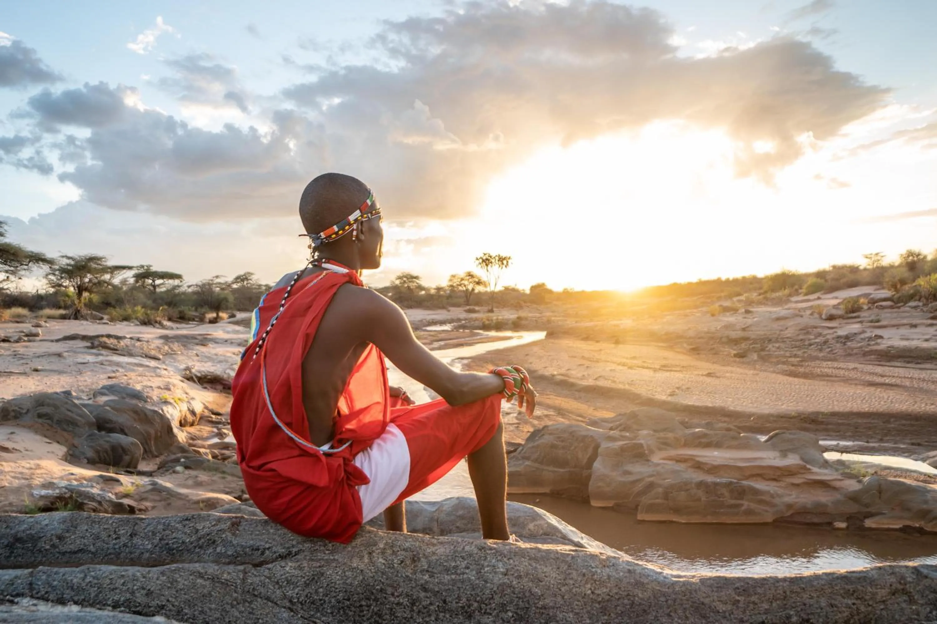 Sunrise in Sarova Shaba Game Lodge