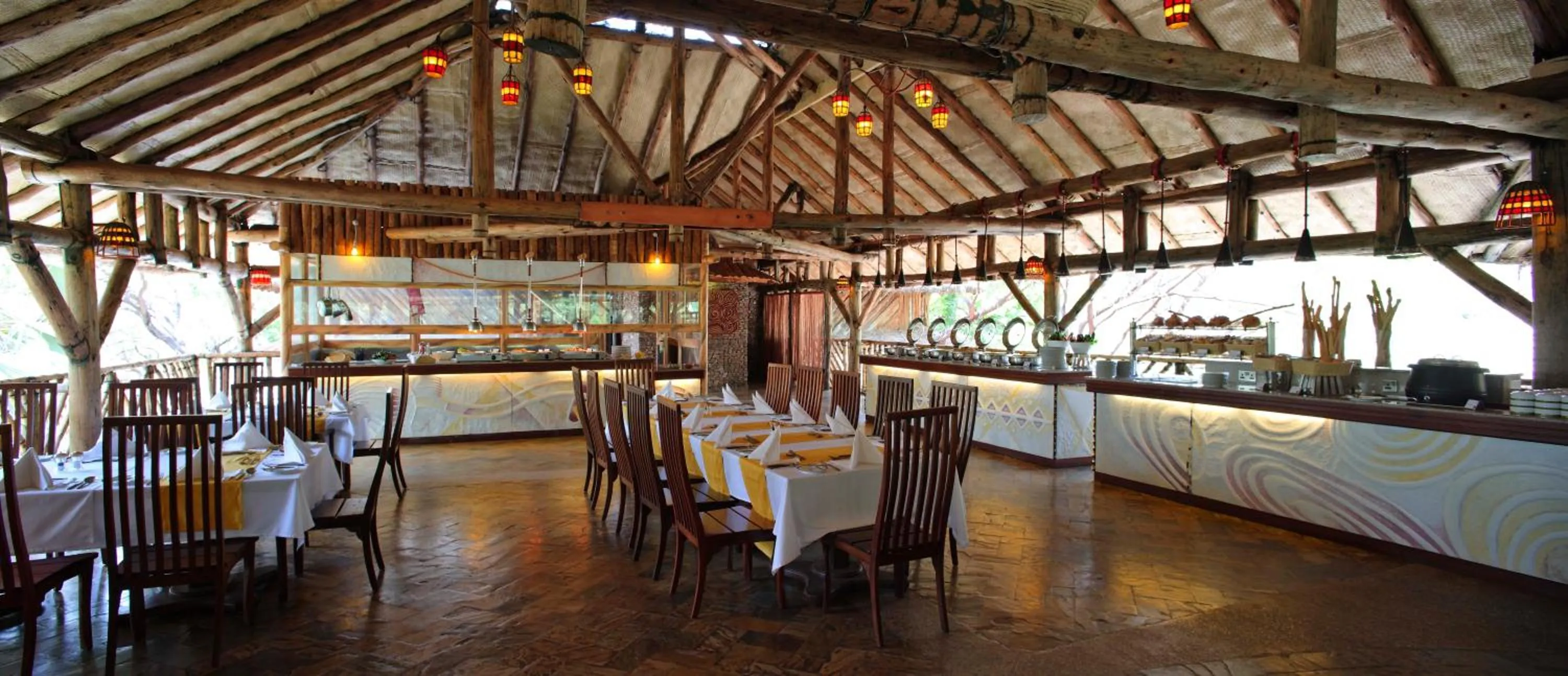 On site in Sarova Shaba Game Lodge