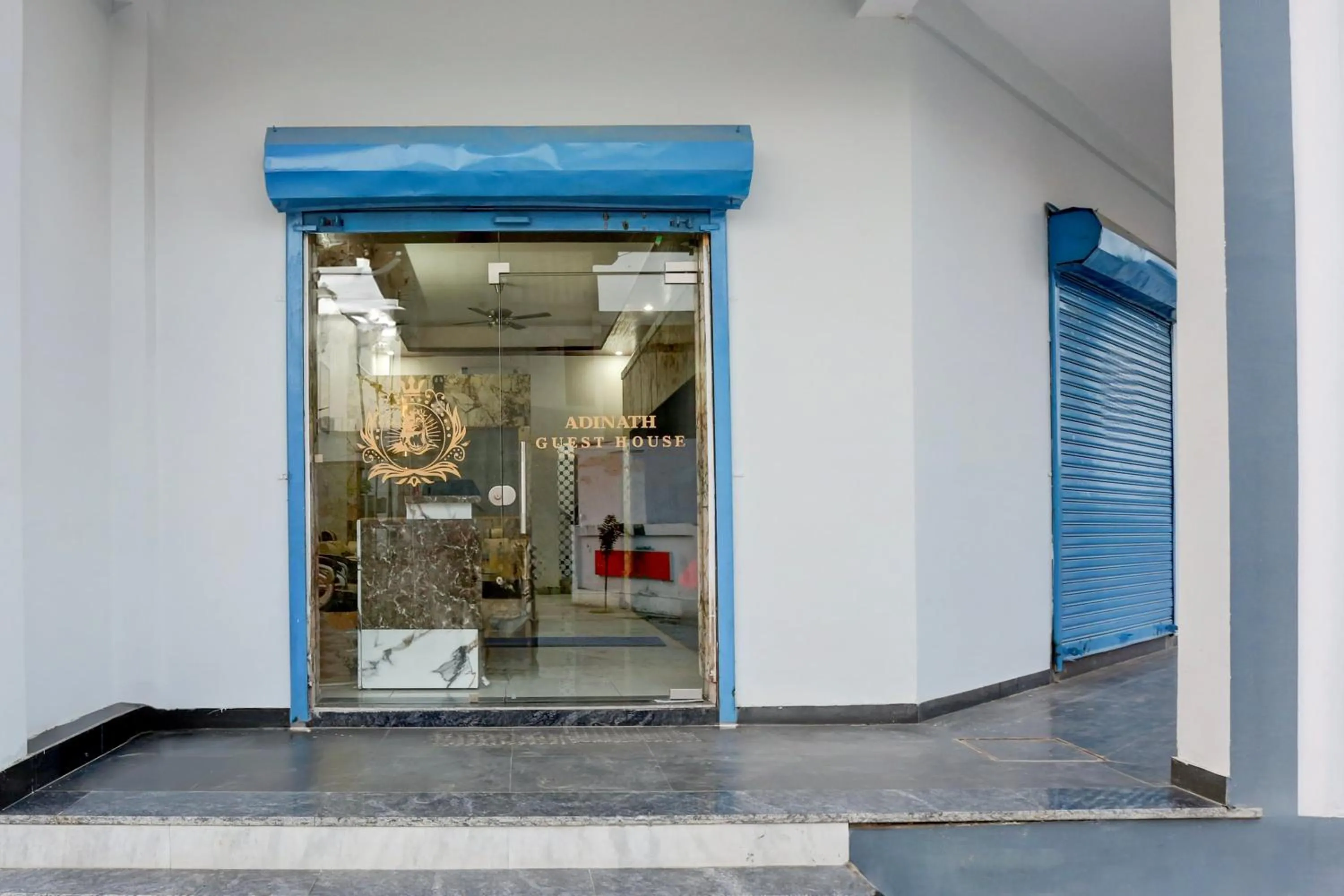 Facade/entrance in Hotel O Adinath Guest House