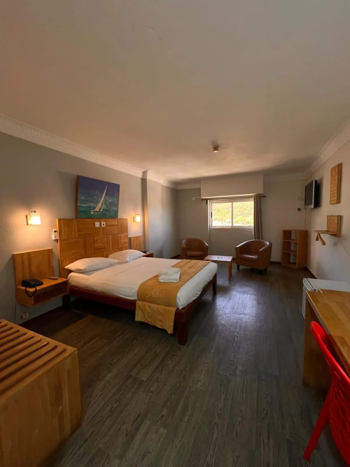 Bed in Le Saint Georges Hotel