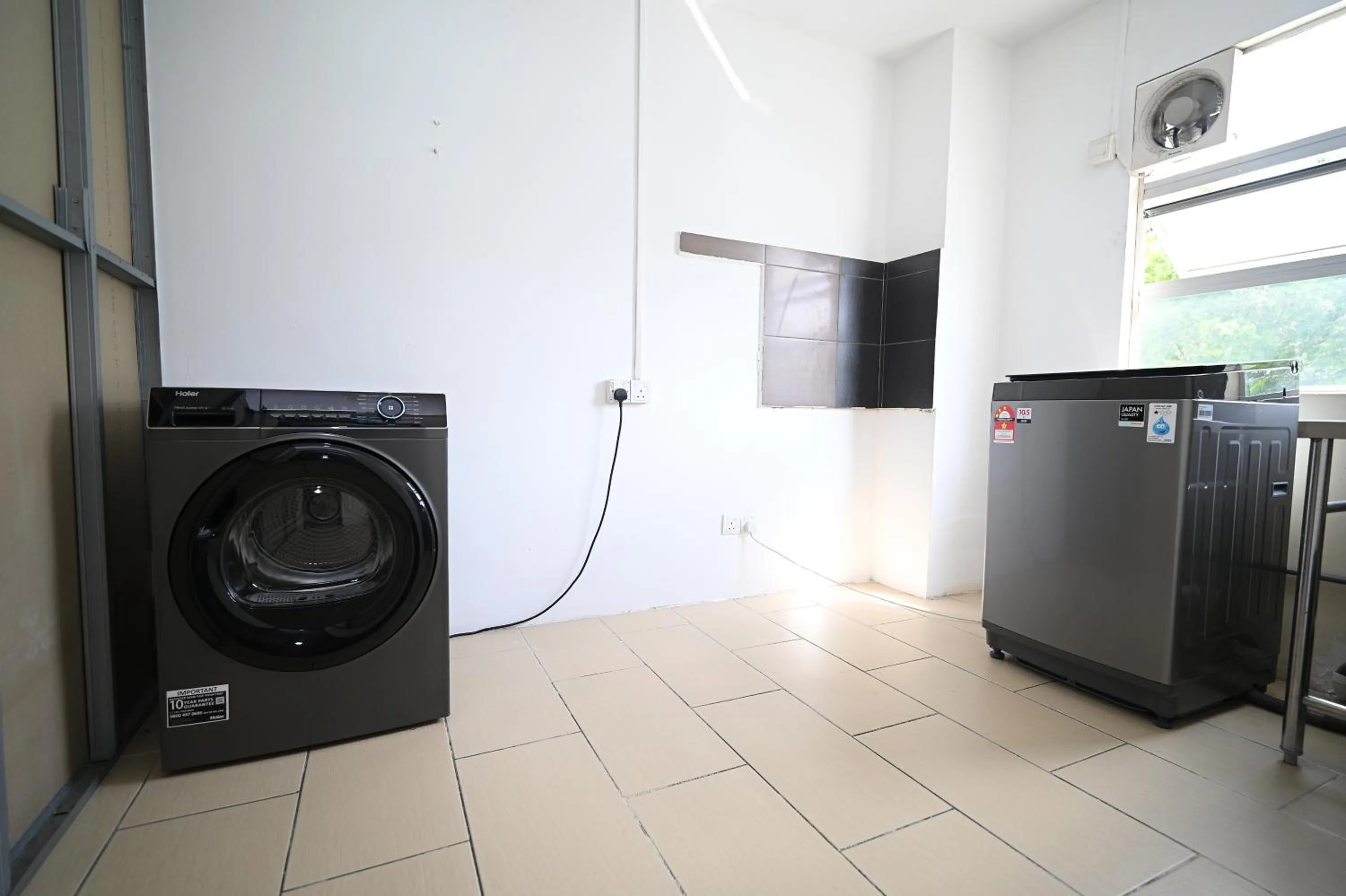 washing machine in Swing & Pillows - Apple Hotel Shah Alam