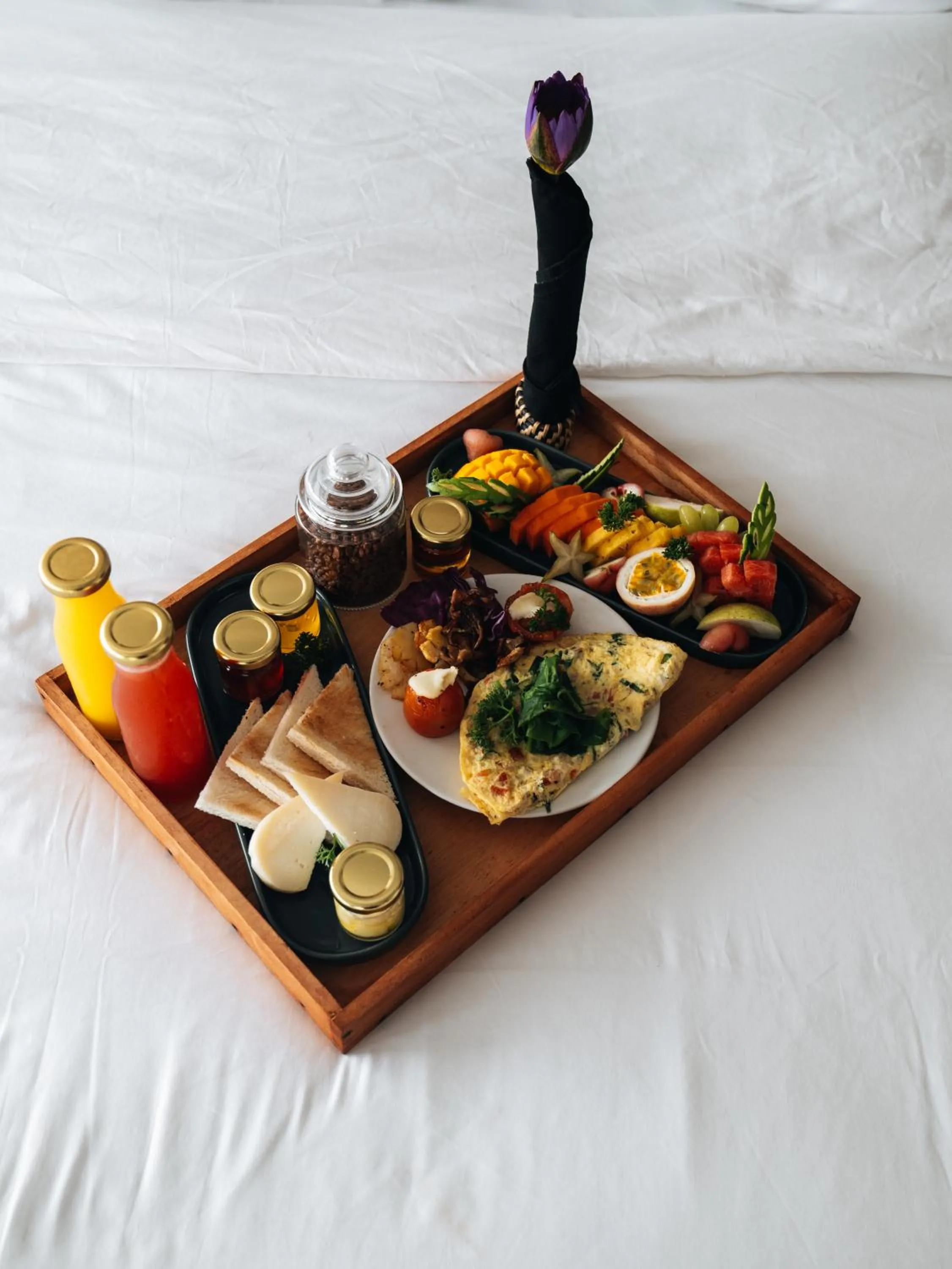 Continental breakfast in The Nine Mirissa