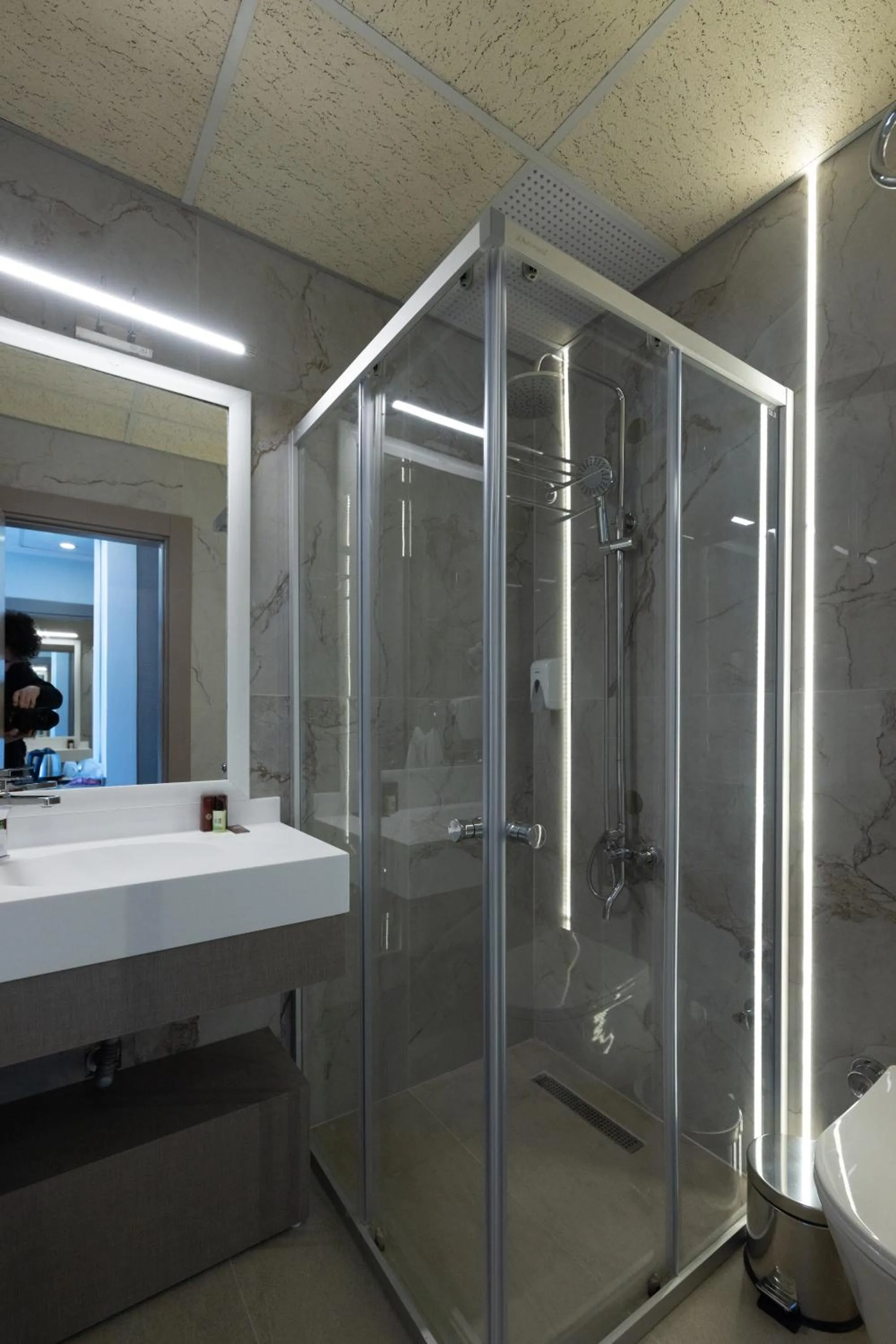 Bathroom in Three Points Hotel