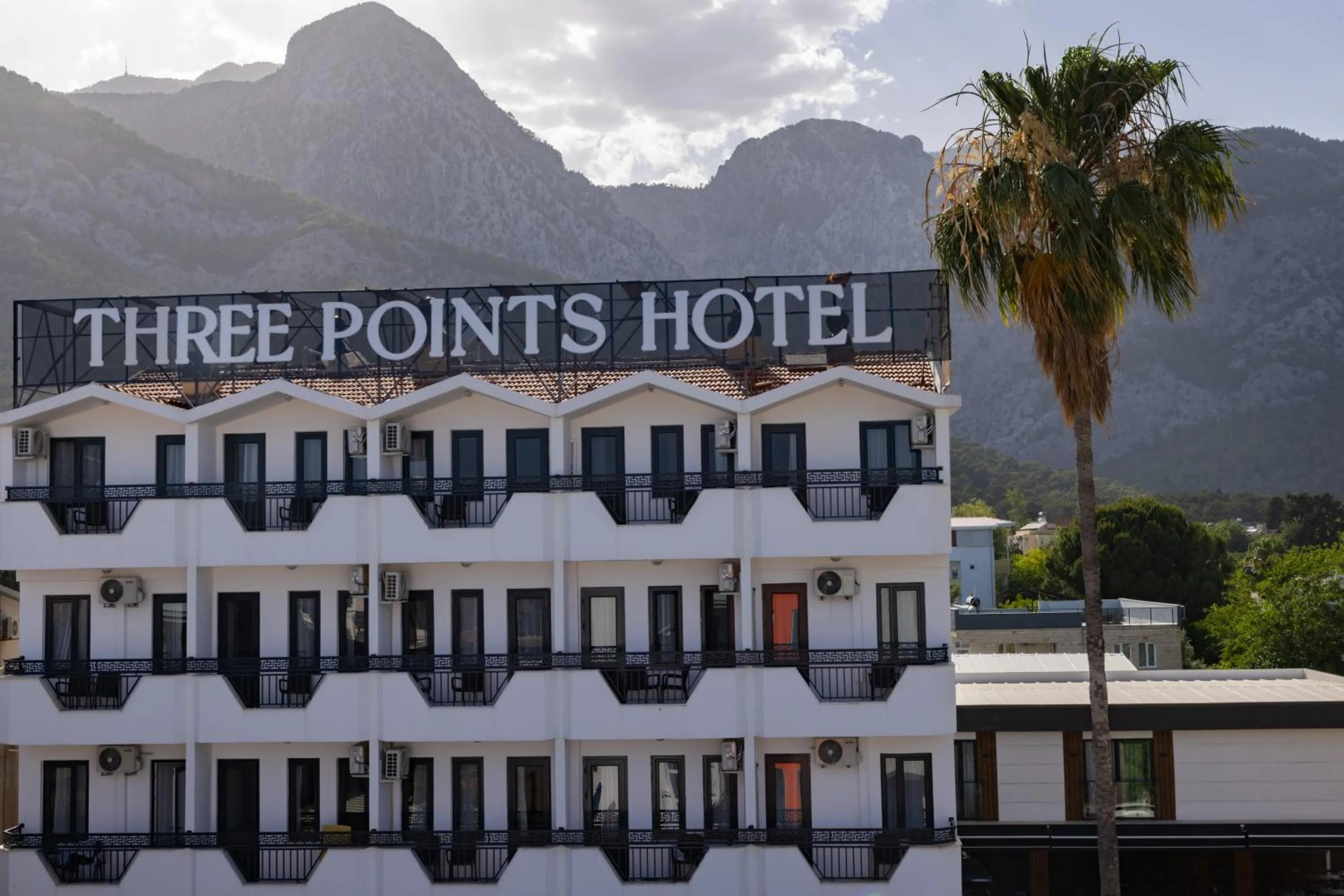 Property building in Three Points Hotel