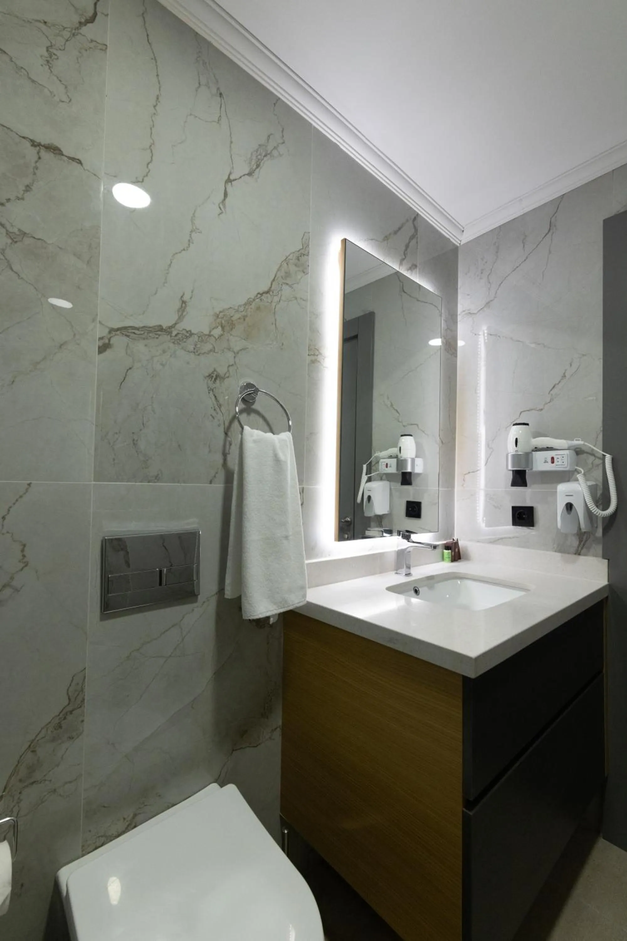 Bathroom in Three Points Hotel