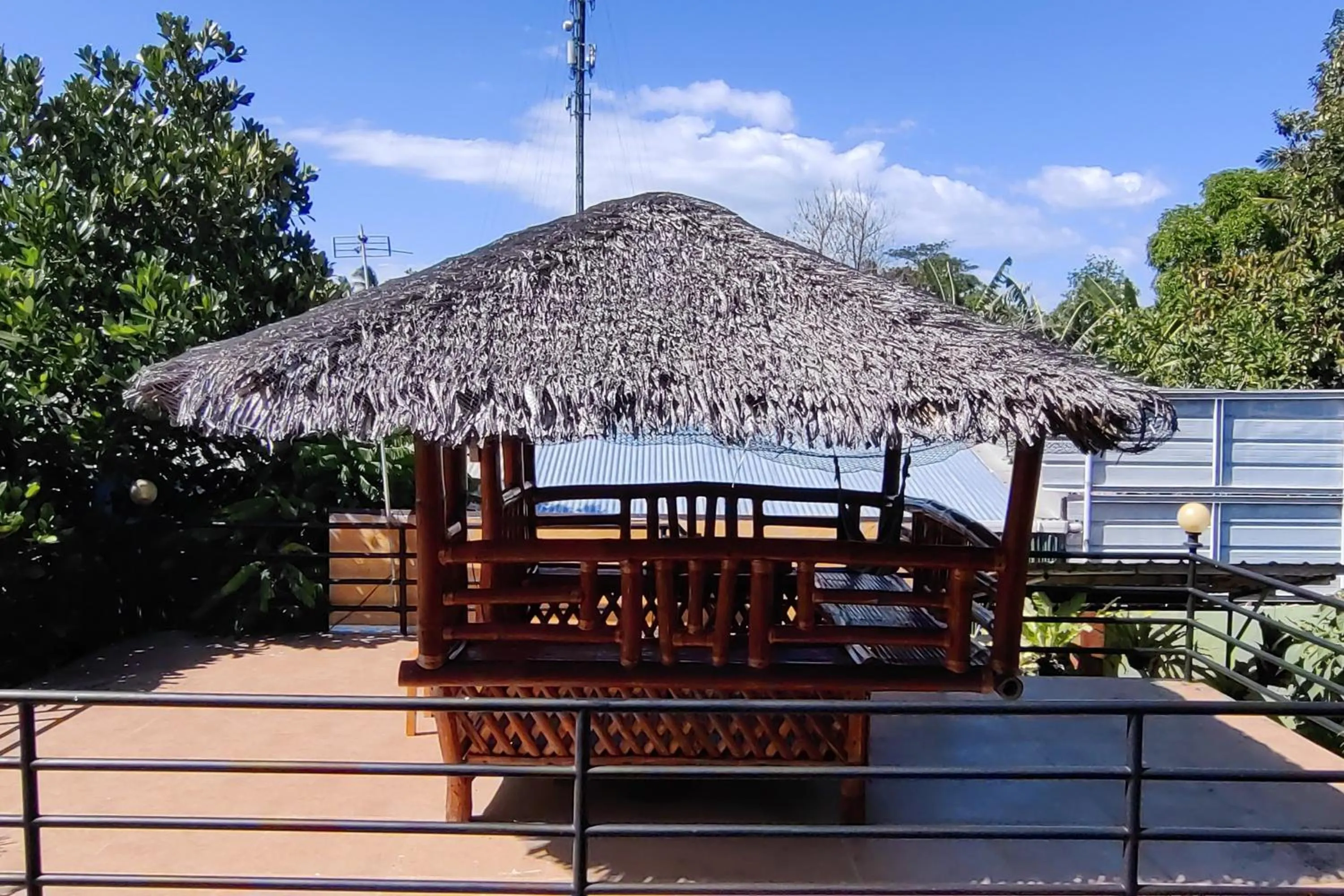 Patio in Summer Wind Pension