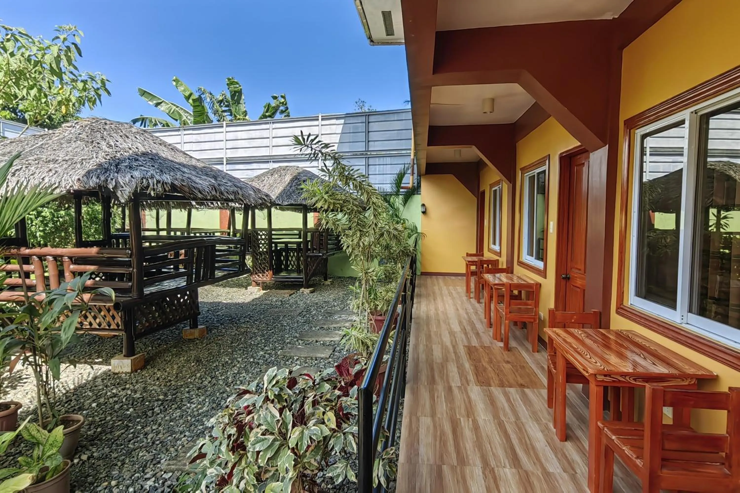 Balcony/Terrace in Summer Wind Pension