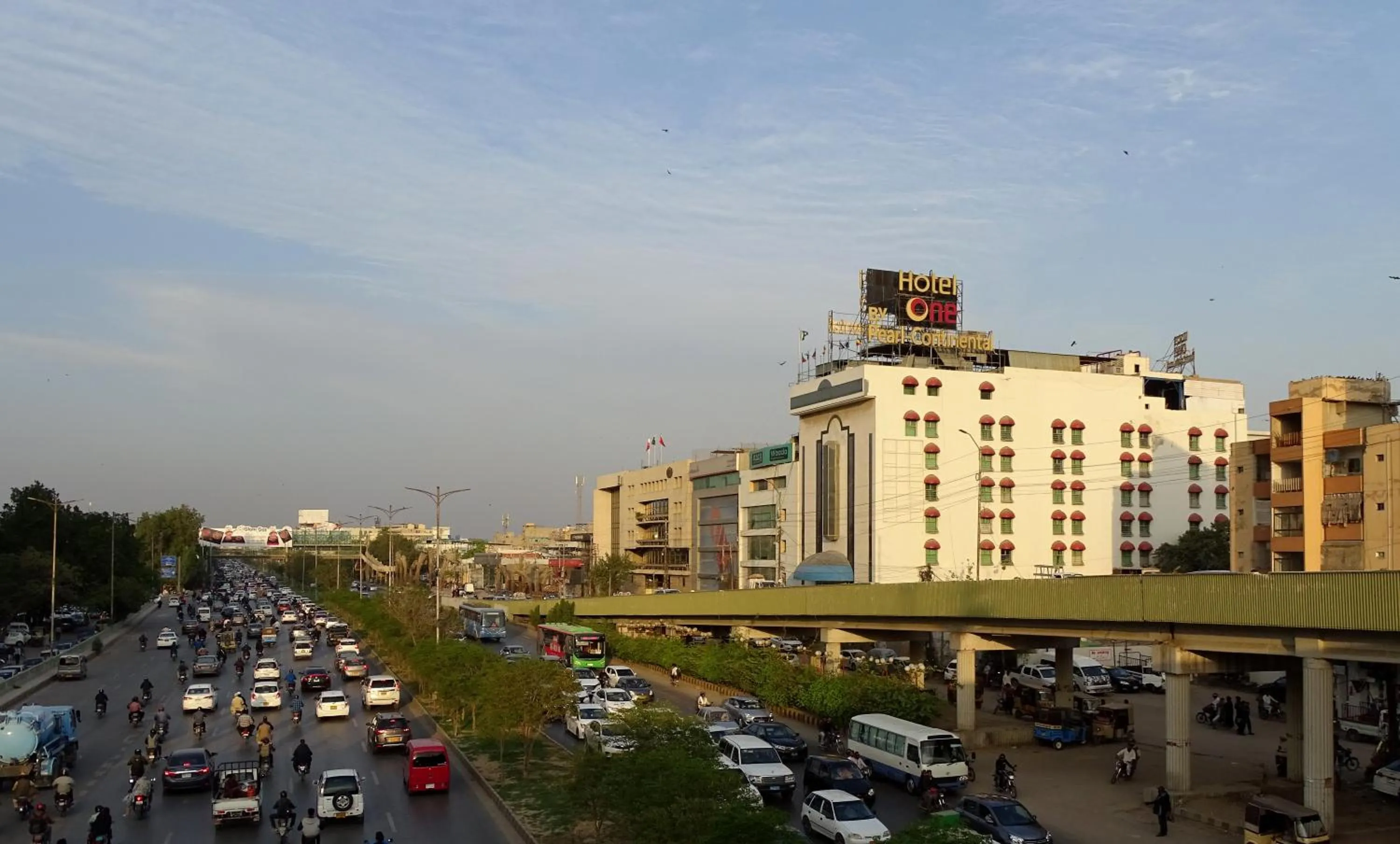 Property building in Hotel One Karachi