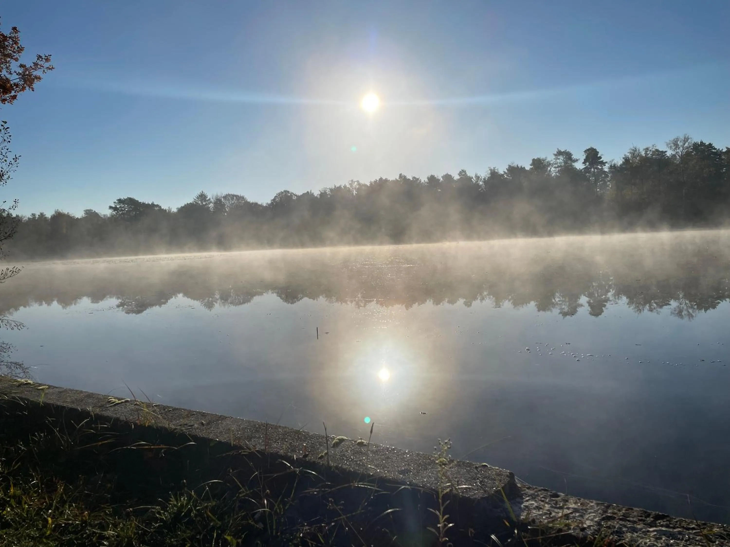 Natural landscape in Hotel Moulin de Villiers