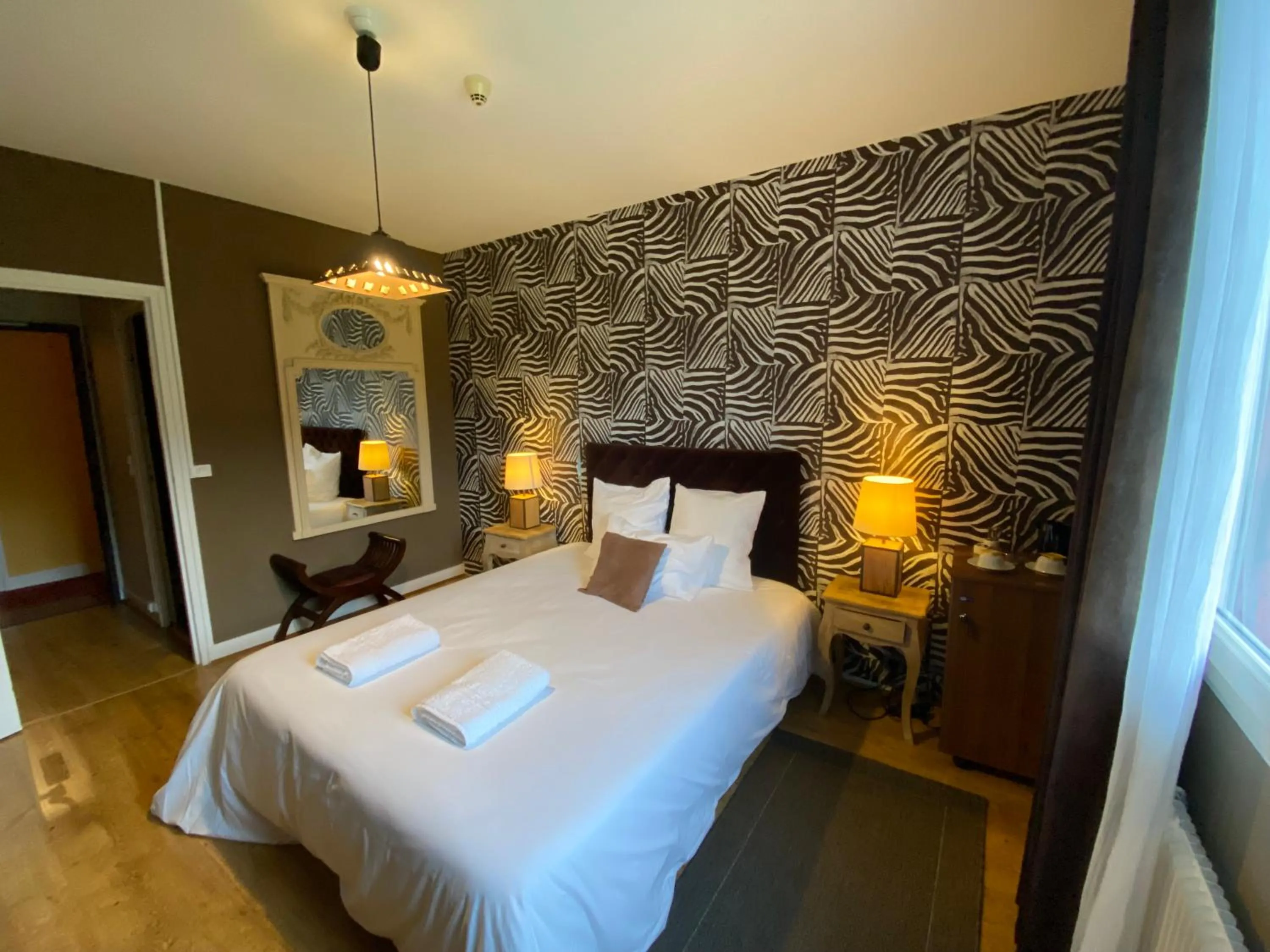 Bed in Hotel Moulin de Villiers