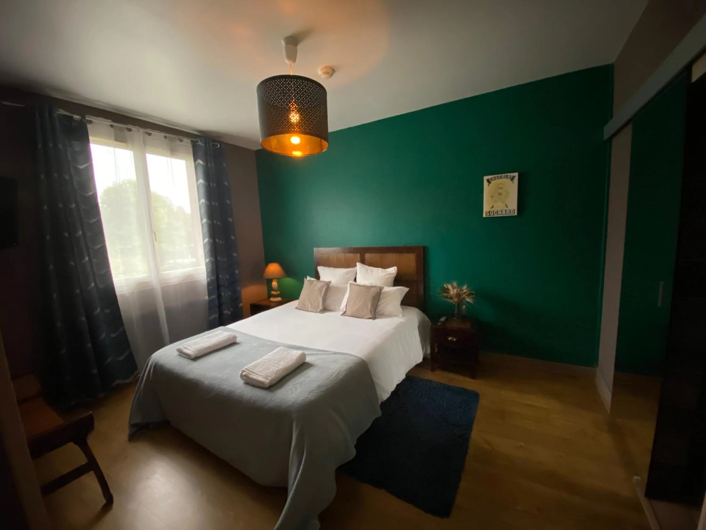 Bed in Hotel Moulin de Villiers