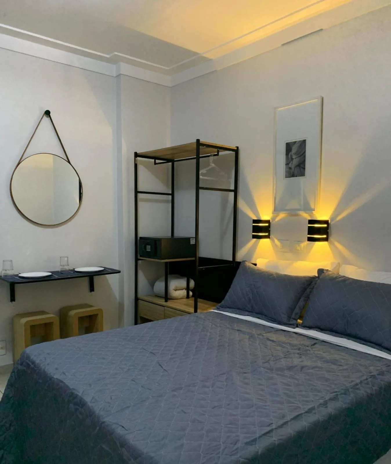 Bed in Lory Studio Hotel