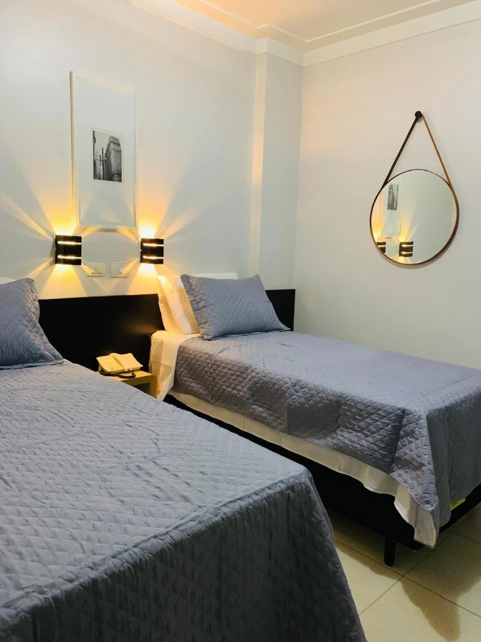 Bed in Lory Studio Hotel