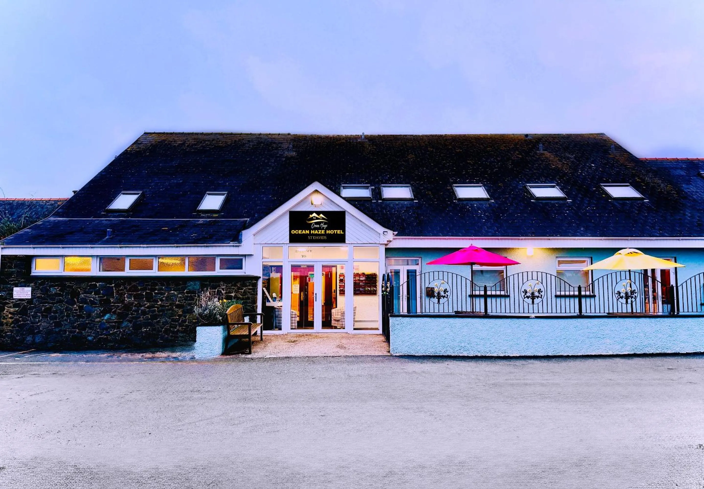 Property building in Ocean Haze Hotel