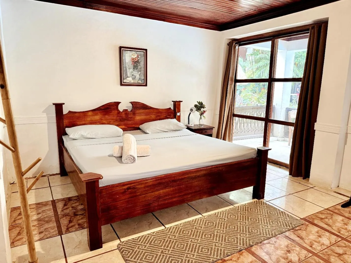 King Room with Garden View in Hotel Mandacarú Puerto Viejo