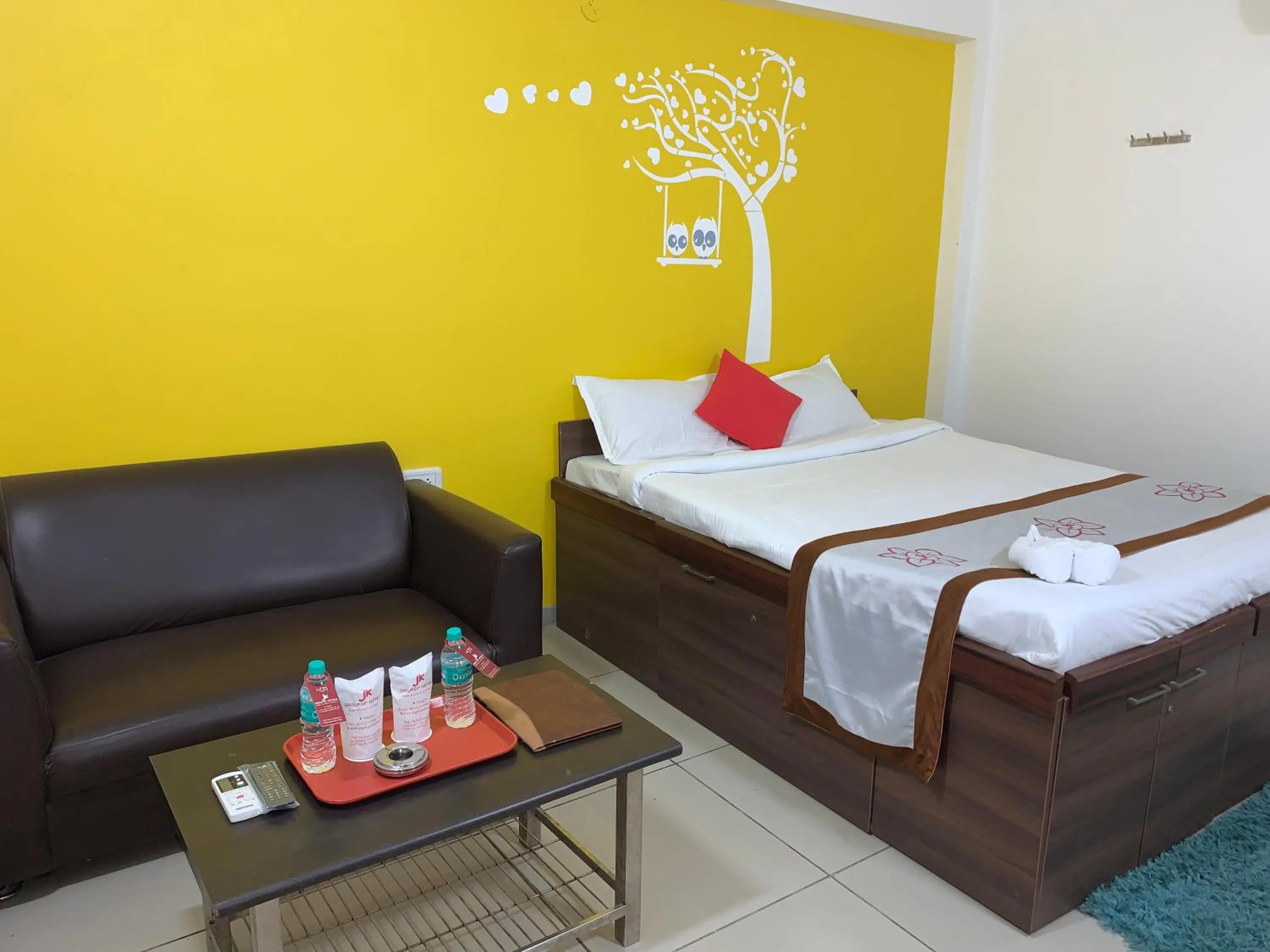 Bed in Hotel JK Lions - Koradi, Nagpur