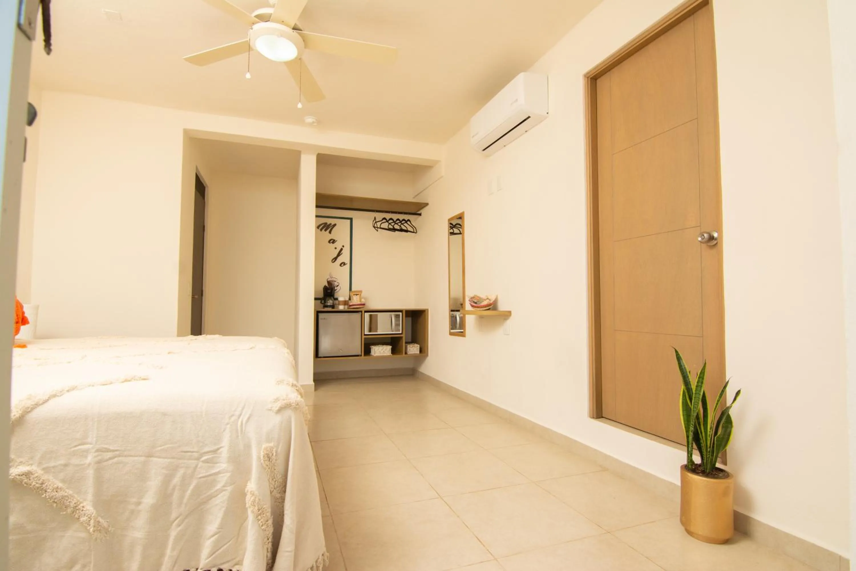 Bed in Ma-Jo Sayulita Hotel