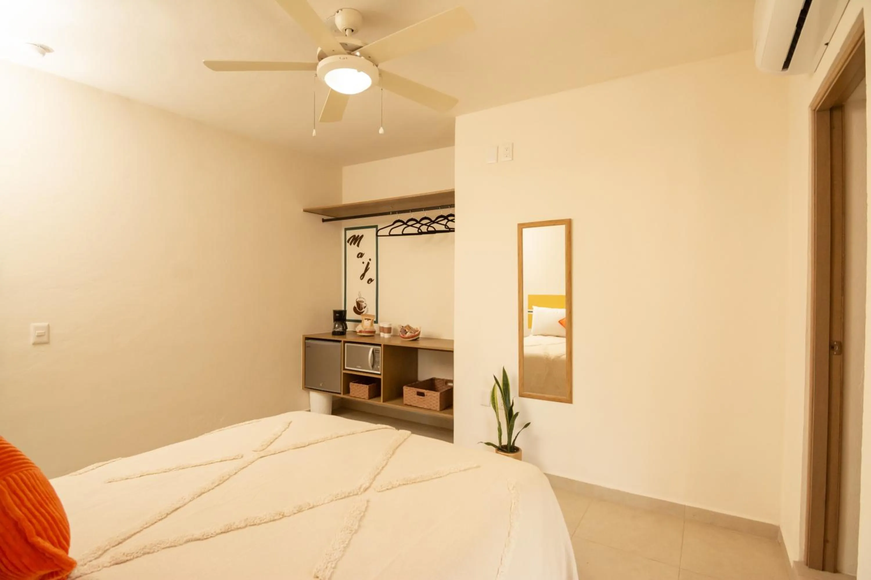 Bed in Ma-Jo Sayulita Hotel