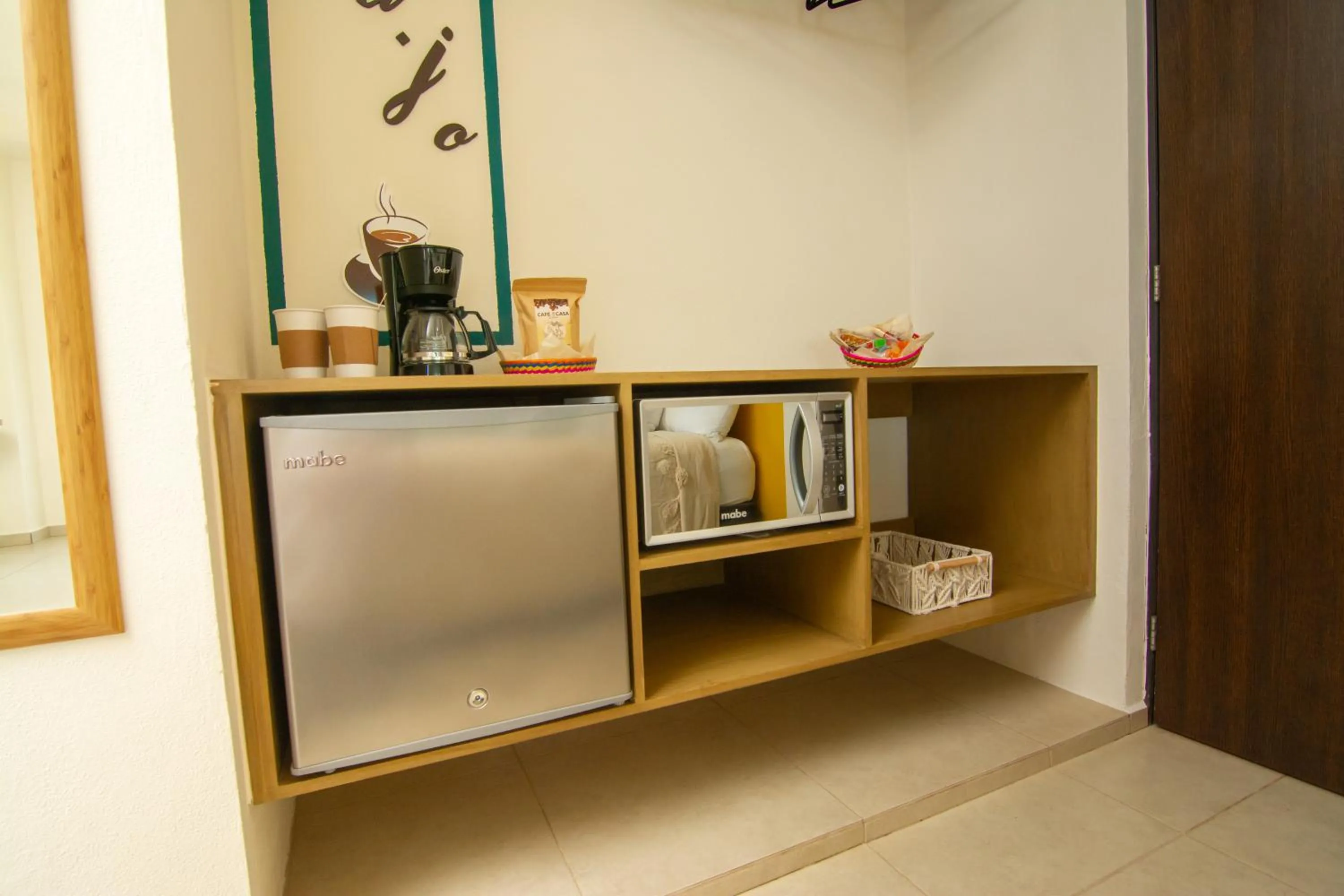 minibar in Ma-Jo Sayulita Hotel