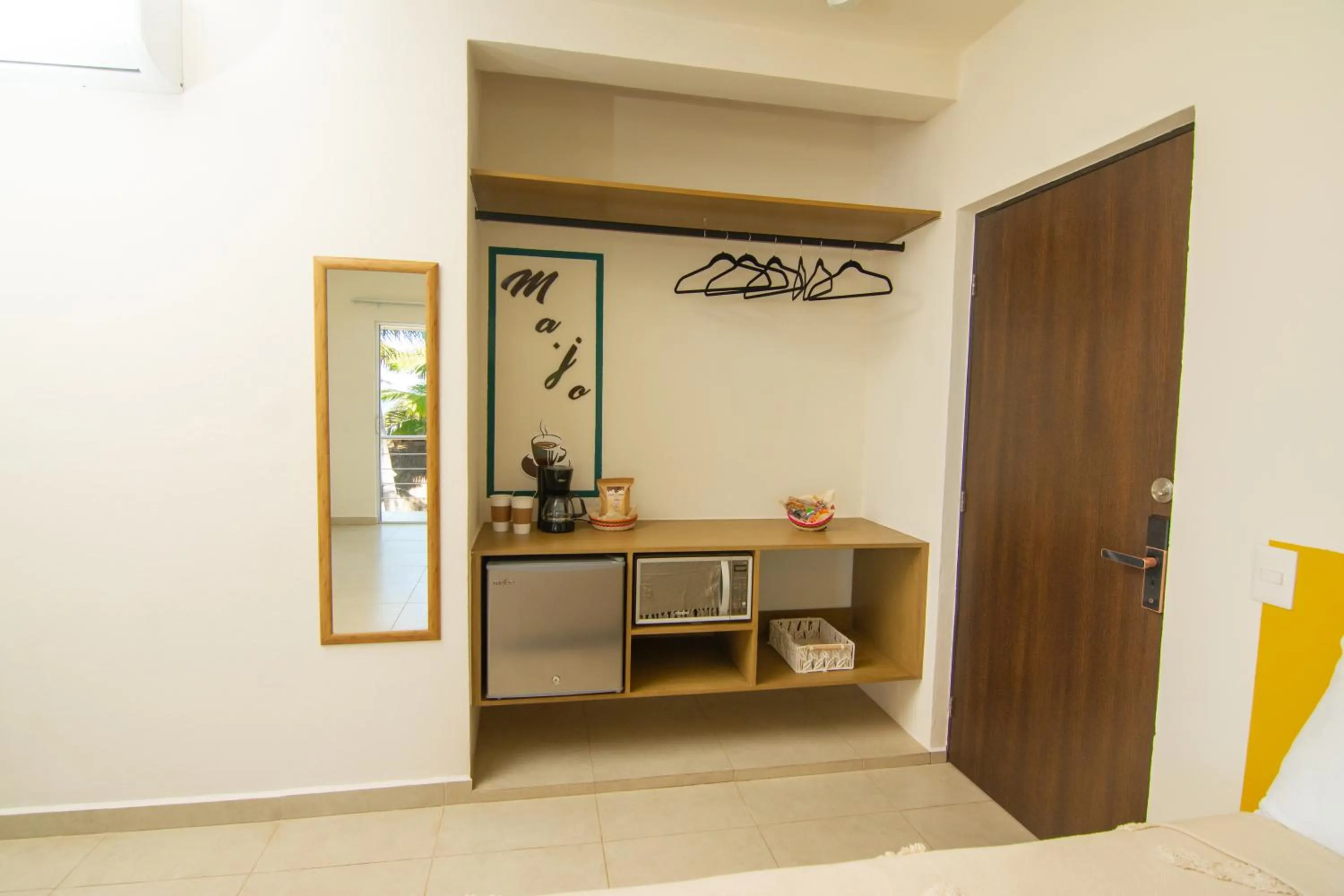 wardrobe in Ma-Jo Sayulita Hotel