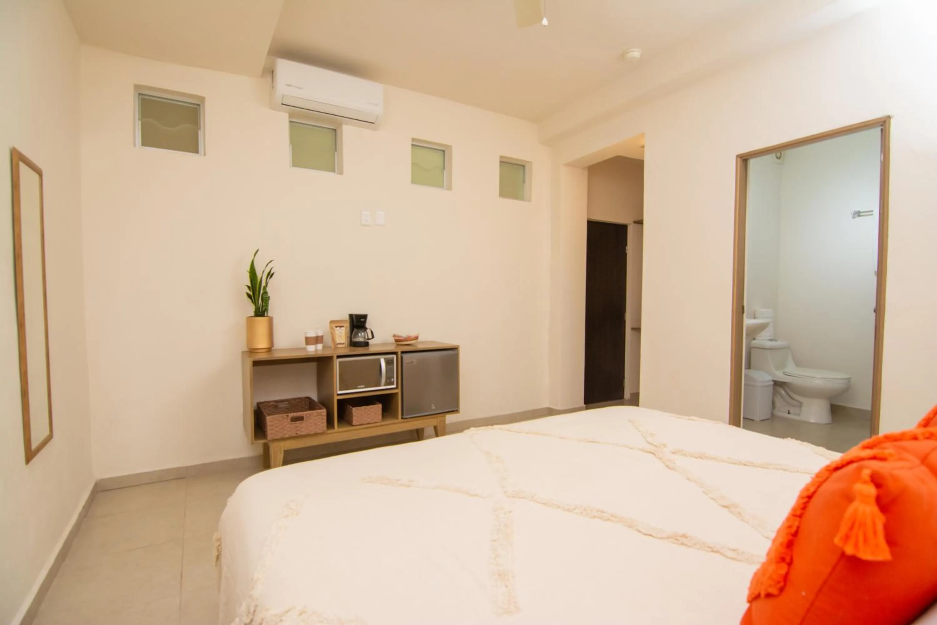 Bed in Ma-Jo Sayulita Hotel