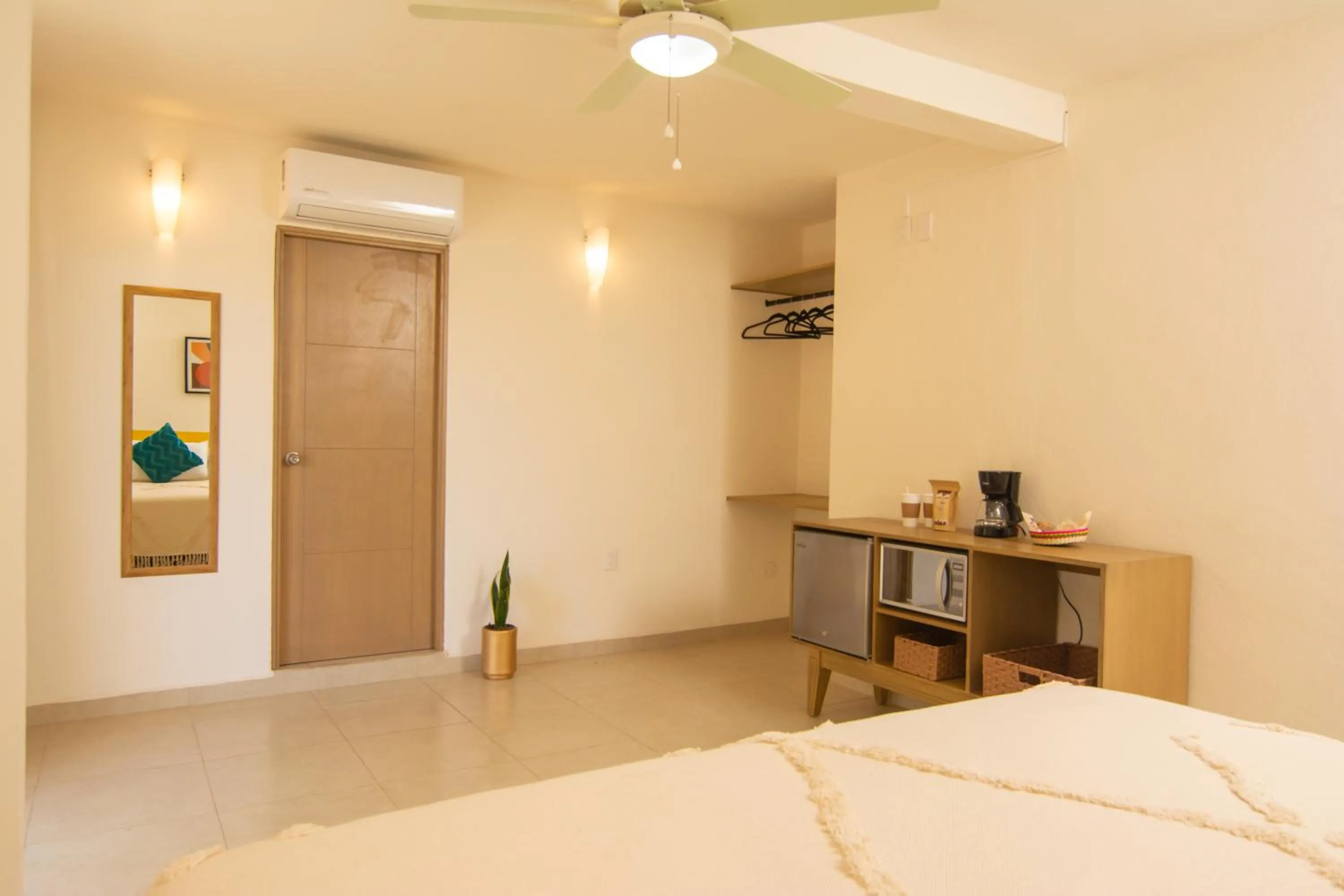 Bed in Ma-Jo Sayulita Hotel