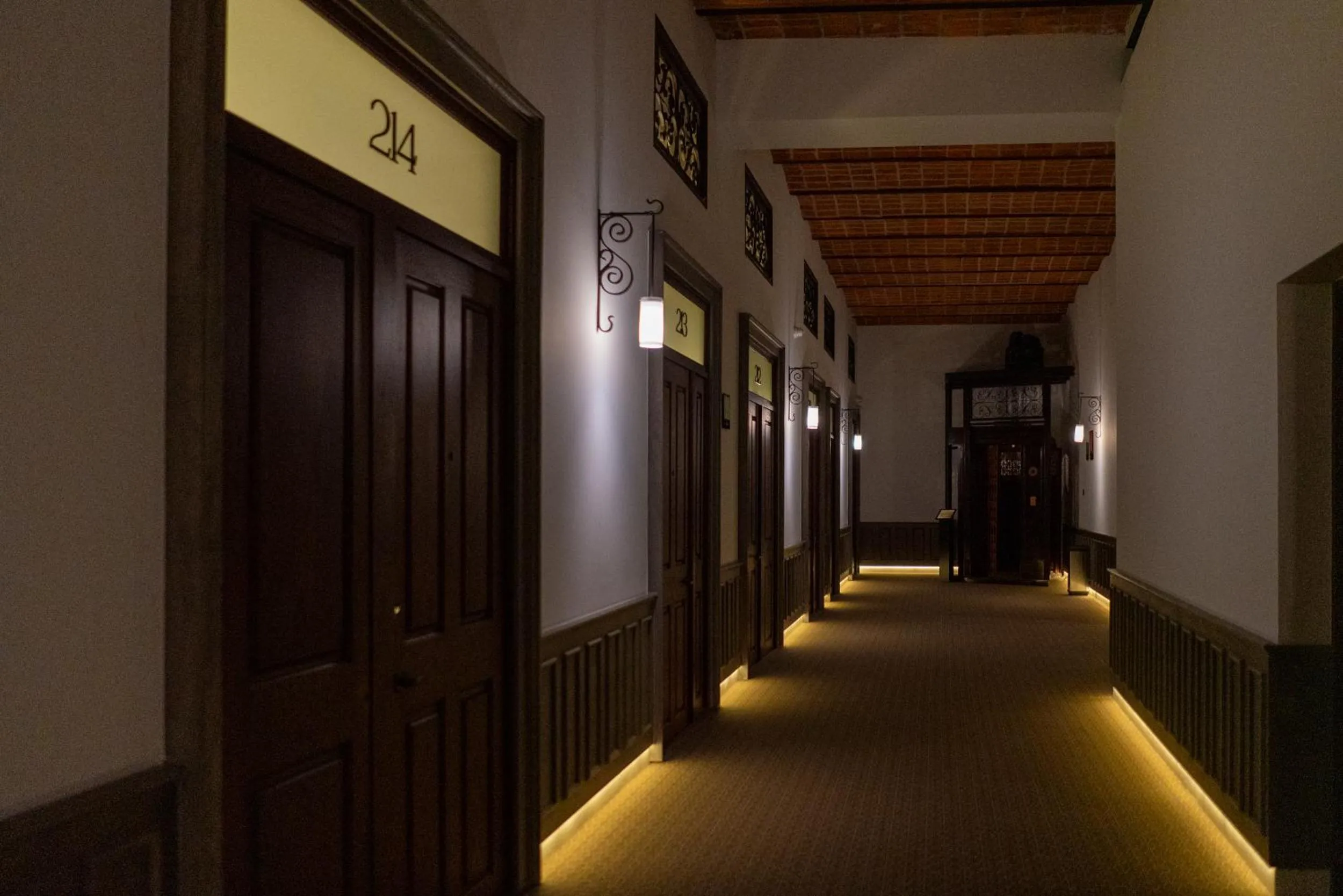 Decorative detail in Hotel Bellas Artes