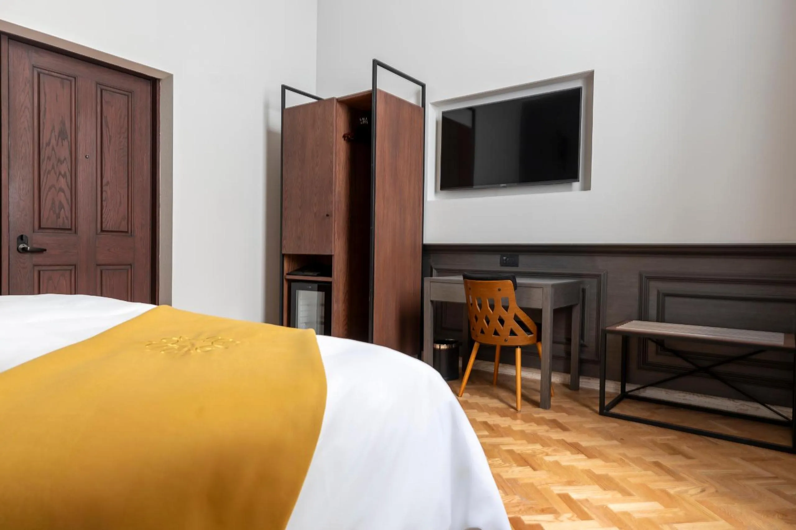 Bed in Hotel Bellas Artes