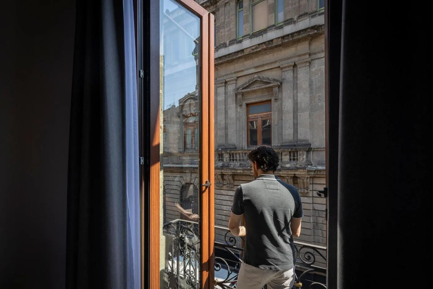 Balcony/Terrace in Hotel Bellas Artes