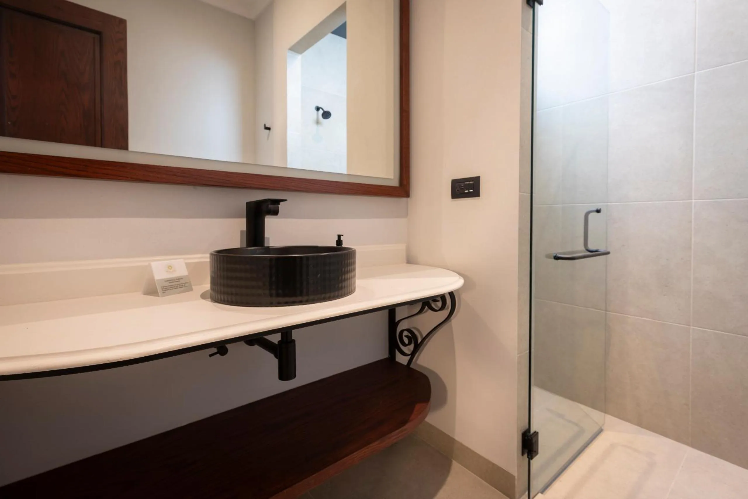 Shower in Hotel Bellas Artes